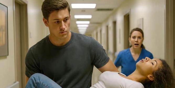 L’uomo portò la moglie in braccio all’ospedale ripetendo in preda al panico: