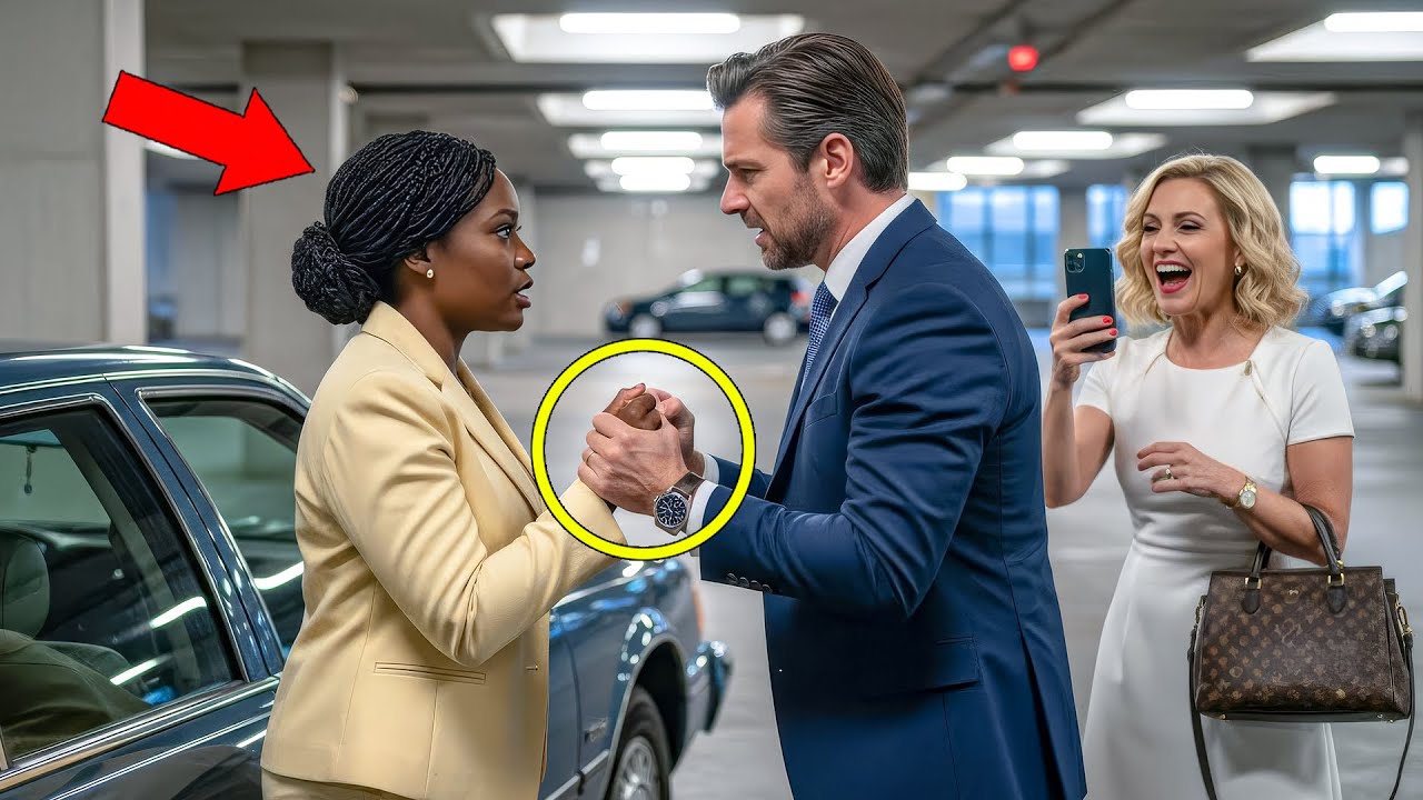 Una coppia razzista aggredisce una donna di colore nel garage del tribunale: pochi minuti dopo, lei è il giudice in tribunale