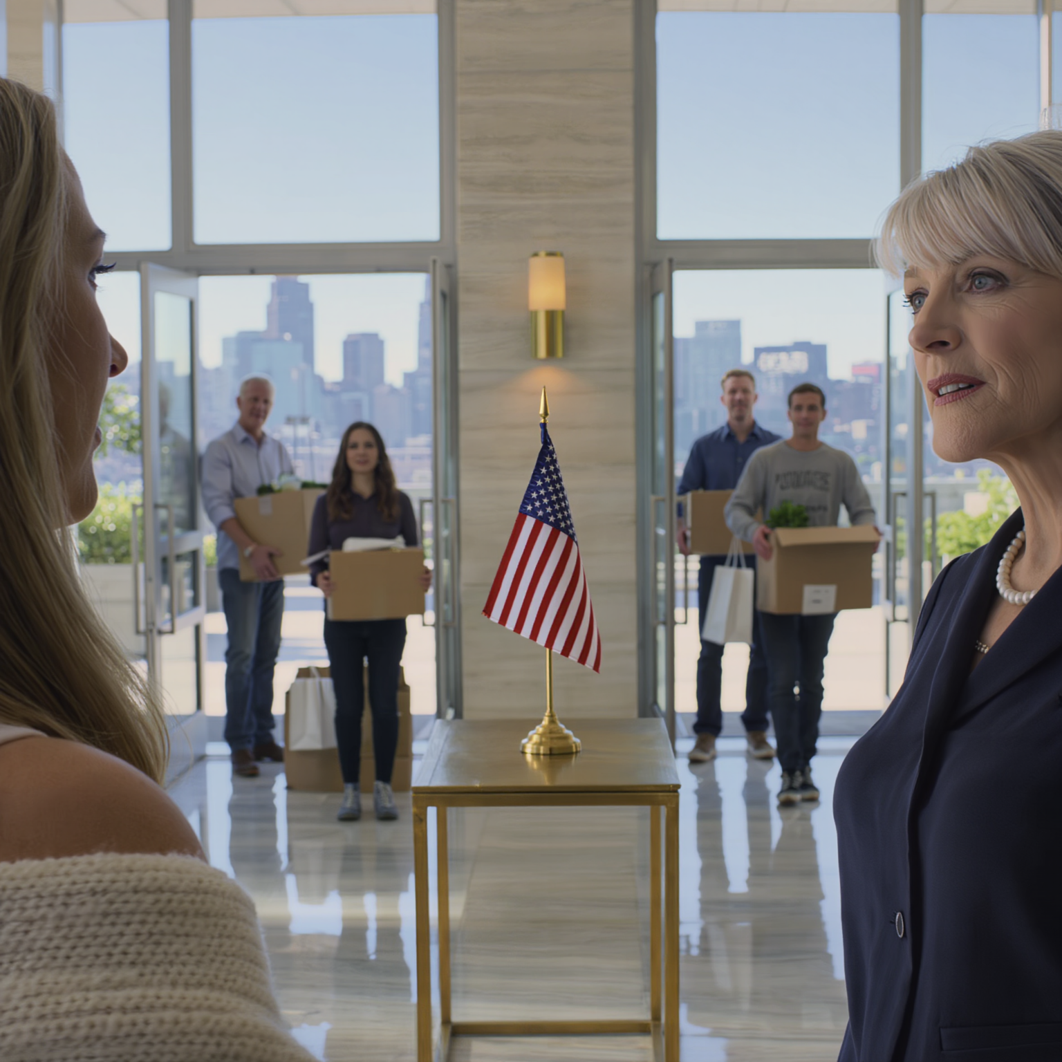 Ho comprato in silenzio un attico al ventesimo piano con vista su Minneapolis; prima ancora che appendessi le tende, la mia famiglia è entrata come se fosse andata a fare shopping, la mamma ha dichiarato “tua sorella si trasferisce”, mia sorella ha sorriso scusandosi, mio ​​fratello ha valutato ogni metro quadrato… ho sorriso, ho offerto un caffè… e ho fatto vedere loro cosa avevo fatto