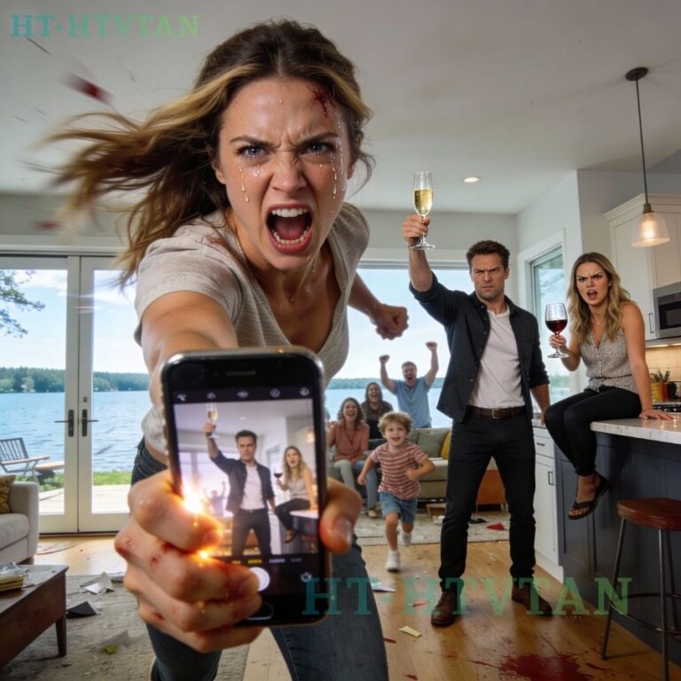 Il sangue mi si gelò mentre fissavo il telefono: mio fratello era nella mia casa segreta sul lago, con lo champagne ben alto. “Verso la nostra nuova casa perfetta!” annunciò ai parenti festanti. I miei cinque anni di sacrifici rubati in un istante. Rabbia e tradimento mi bruciavano dentro mentre li guardavo reclamare ciò per cui avevo lavorato settanta ore alla settimana. Io…