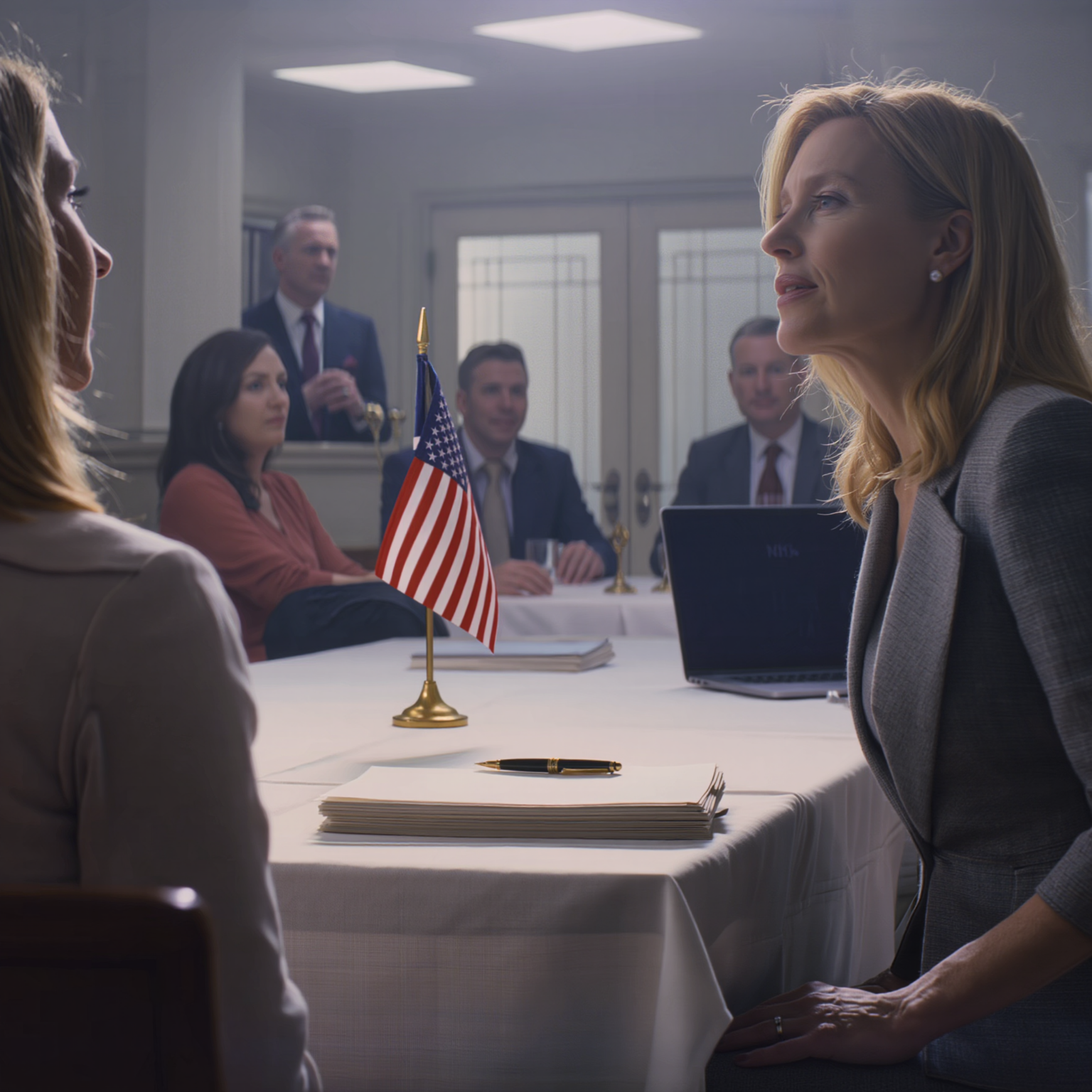 Mia madre mi ha convinto con l’inganno a partecipare a una “riunione di famiglia”. Quando sono arrivato, gli avvocati erano già lì, pronti a costringermi a firmare tutto. Quando mi sono rifiutato di consegnare l’eredità, mi hanno minacciato. Ho solo sorriso e ho detto: “Uno… due… tre… quattro… cinque. Siete un sacco di gente”. Poi ho aggiunto con calma: “La cosa divertente è che ho portato solo una persona”.