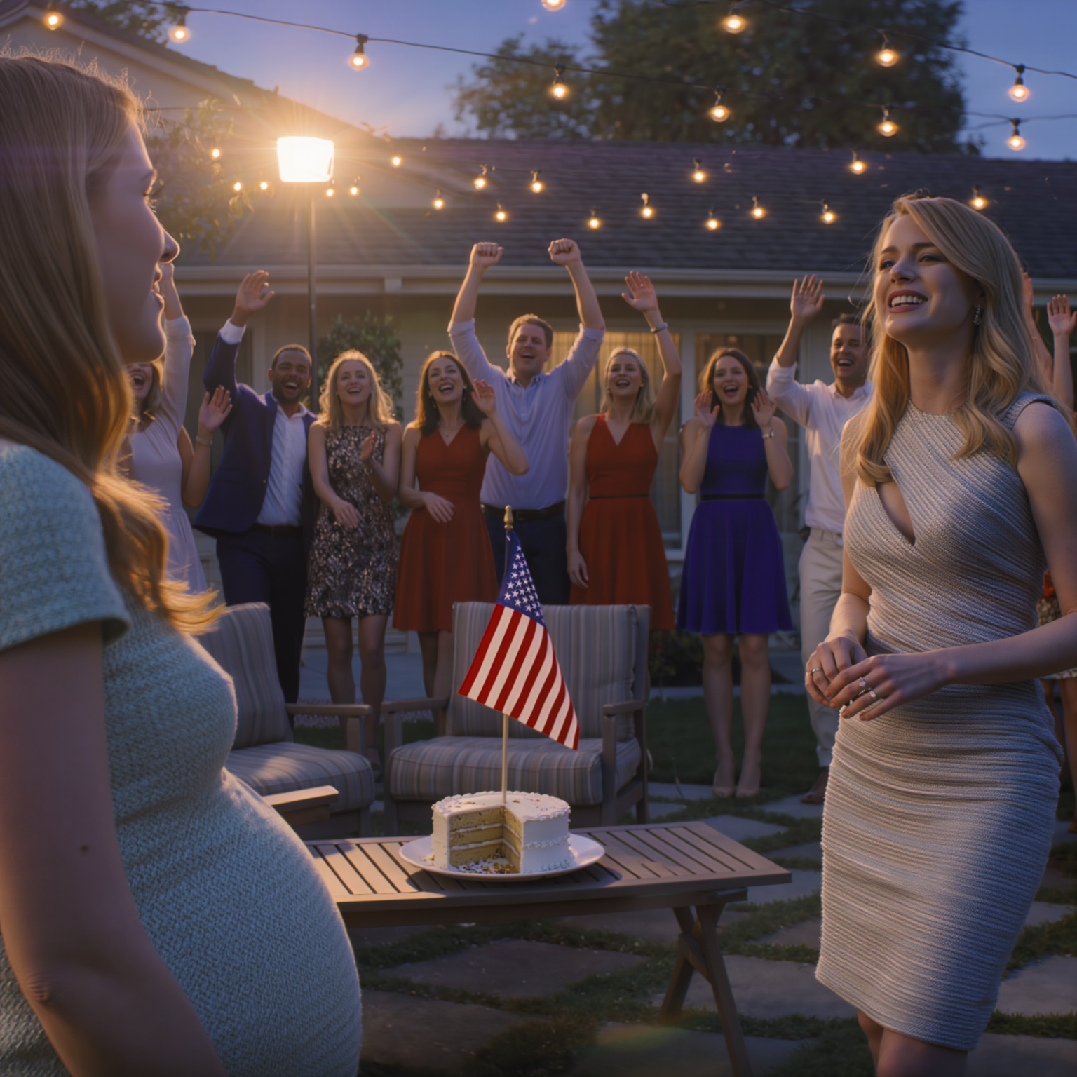 Subito dopo aver annunciato la mia gravidanza alla festa di compleanno di mio marito, mia cognata è diventata improvvisamente “stranamente gentile”, portandomi un piatto di cibo a parte per scusarsi, ma un piccolo dettaglio mi ha fatto balzare in piedi e 5 minuti dopo qualcun altro è crollato davanti a tutta la famiglia… mentre la telecamera del cortile riprendeva silenziosamente ciò che nessuno osava dire ad alta voce.