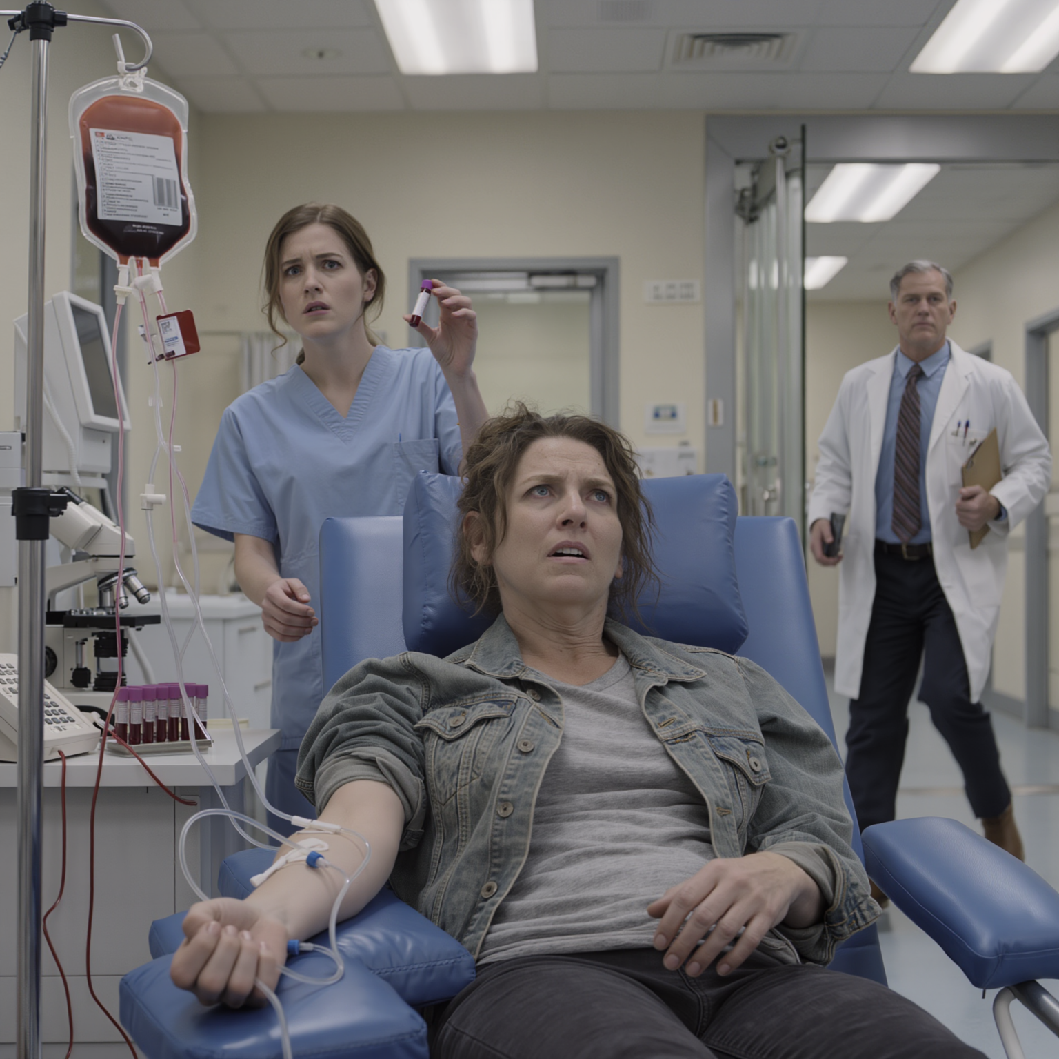 Mio marito se n’è andato dopo il fallimento della mia impresa edile, mi ha urlato “sei una fallita” e poi è sparito. A 39 anni, ho venduto il mio plasma per 50 dollari, ma l’infermiera ha guardato il mio campione ed è rimasta immobile: Rh-null, “sangue dorato” che solo poche decine di persone sulla Terra hanno. Pochi minuti dopo, il medico ha abbassato la voce: un miliardario a Monaco sta morendo… e i risultati del mio DNA hanno appena rivelato un segreto che mi ha fatto gelare il cuore.