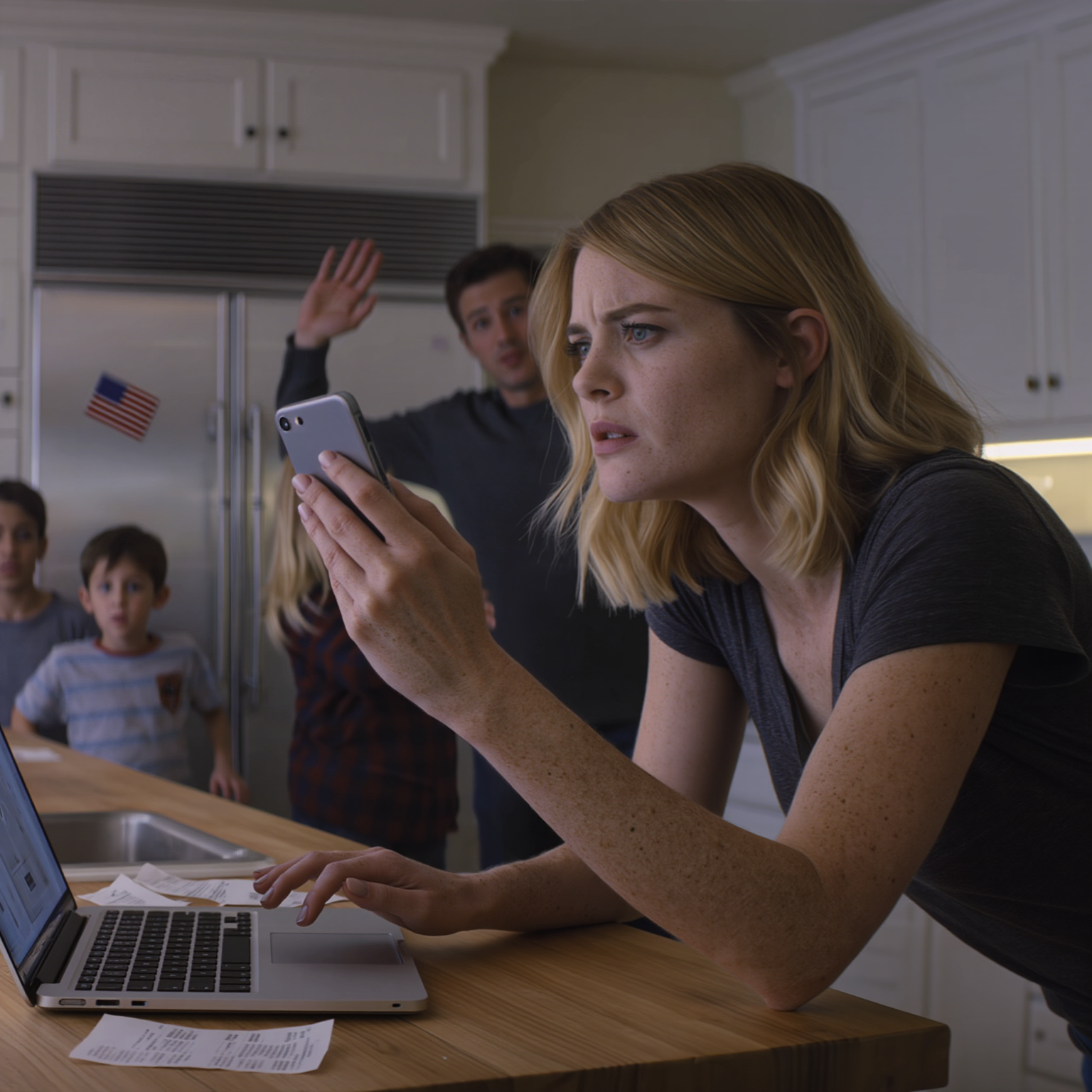 Mia sorella ha scritto un messaggio alla chat di gruppo della famiglia nel New Jersey: “Non venire al compleanno della mamma stasera, siamo stufi della tua famiglia”. I miei genitori non hanno fatto una sola domanda, hanno solo lasciato cadere un 👍timbro di approvazione. Ho risposto con una sola parola: “Ok”. Hanno continuato a scherzare, pensando che l’avrei ingoiato di nuovo… finché cinque minuti dopo la chat non è esplosa: “No… non può succedere!” “Non scherzare!” “Calmati… stavamo solo scherzando!”