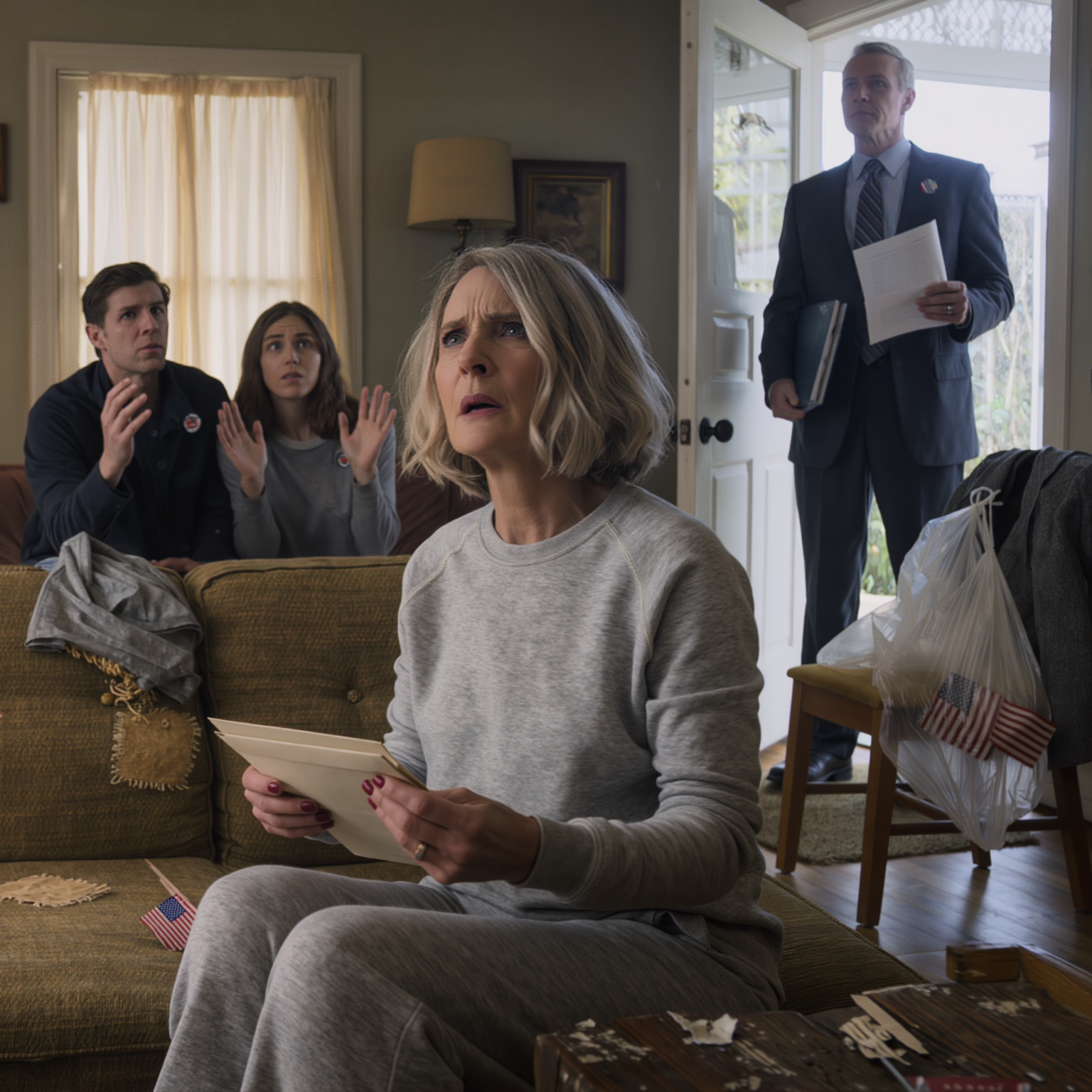 Ho fatto finta di essere in bancarotta, mi sono vestita di stracci, ho bussato alla porta della villa di mia figlia, che si è chiusa; sono andata a casa di mio figlio chirurgo, che mi ha messo in mano 50 dollari; sono arrivata alla casetta del mio figlio più piccolo, dove mia nuora, che un tempo odiavo, mi ha tirato dentro, mi ha ceduto il letto e ha cucinato la zuppa. Quella notte, li ho sentiti parlare di vendere le fedi nuziali per “mamma”. La mattina dopo, un convoglio nero si è fermato fuori…