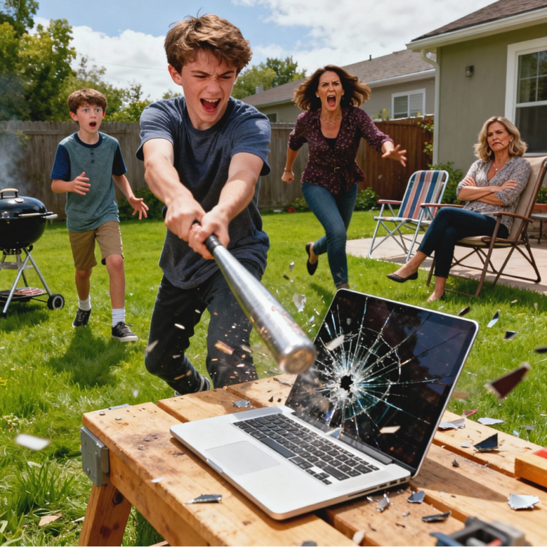 Mio nipote ha rotto di proposito il portatile da 1.800 dollari di mio figlio e l’ha persino pubblicato online. Mia sorella ha detto “I ragazzi sono ragazzi!” e ha ignorato ogni mio tentativo di discuterne – poi io…