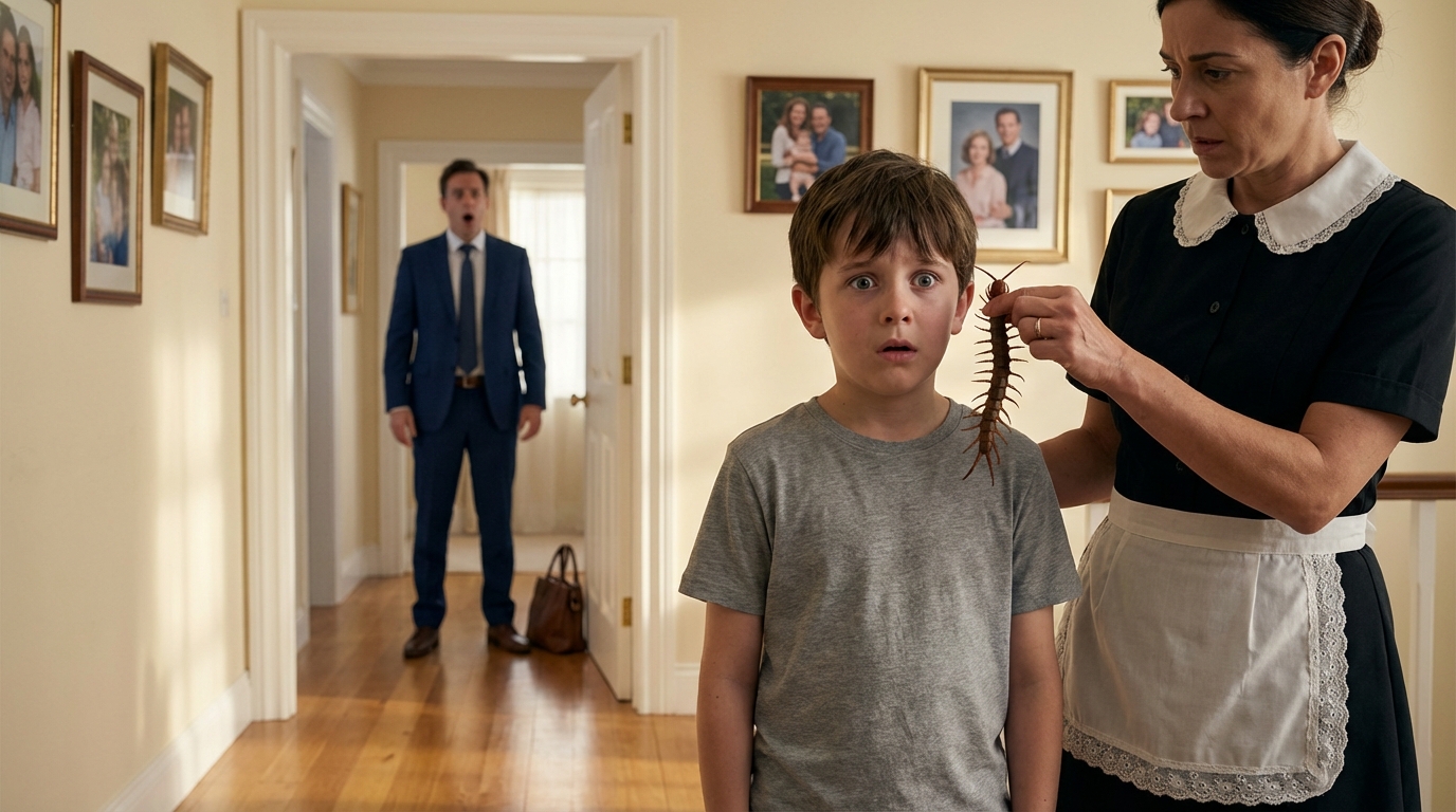 IL FIGLIO DEL MILIARDARIO È NATO SORDO, FINCHÉ LA CAMERIERA NON HA TIRATO FUORI QUALCOSA CHE LO HA SCIOCCATO