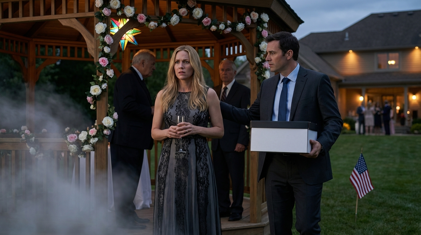 Alla festa di fidanzamento di mio cugino, i miei genitori continuavano a scherzare sul mio fidanzato “immaginario” a voce così alta che tutti a tavola potevano sentire, come se la mia relazione fosse uno scherzo. Sono rimasta in silenzio finché non è sceso da un elicottero, mi ha fatto un regalo e mi ha chiamata sua moglie. Il calice di cristallo da champagne mi tremava in mano alla festa di fidanzamento di mia cugina Clare perché finalmente ho sentito come mi chiamavano i miei familiari quando pensavano che non potessi sentire. Sono Julia. Sono fidanzata da due anni con Logan, e mia madre mi presentava ancora come se fossi “indecisa”, sorridendo agli sconosciuti come fa sempre quando mi taglia fuori in pubblico. Sono scivolata in corridoio per chiamarlo. I miei tacchi risuonavano sul marmo. Il rumore della festa si è attutito alle mie spalle. Poi ho sentito mia madre ridere piano e allegramente dietro l’angolo con zia Patricia. “Due anni di fidanzamento con un uomo che nessuno ha mai incontrato”, disse mia madre. “Chi fa questo?” La risata di zia Patricia era tagliente. “Consulente aeronautico”, ripeté, assaporando la frase. “È così che chiamiamo gli assistenti di volo adesso?” I miei polmoni dimenticarono come funzionavano. “Lo chiamo il suo fidanzato immaginario”, aggiunse Patricia. Il telefono mi scivolò di mano e cadde rumorosamente sul pavimento. Non piansi. Non glielo avrei dato. La voce di Clare risuonò nel corridoio. “Julia! Abbiamo bisogno di te per il brindisi.” Così rientrai. Sorrisi. Parlai con calma al microfono, non di vendetta, di fiducia. Di sostegno. Di come alcune persone costruiscono la propria vita mentre la loro famiglia sussurra dubbi a porte chiuse. Vidi il sorriso di mia madre stringersi. Vidi zia Patricia muoversi sulla sedia. Poi il mio telefono vibrò. Finito presto. Mi manchi. Risposi con una frase. Ora. Per favore, vieni subito. Clare riapparve, raggiante in bianco. “La mamma vuole che tu dica due parole a tutti.” Certo che lo fece. Mi allontanai dalla folla, mi sistemai il vestito e aspettai. Un leggero pulsare attraversò la stanza. Pale di rotori. La conversazione si bloccò. Gli occhiali si bloccarono a metà strada verso le labbra. Persino il quartetto d’archi barcollò come se qualcuno avesse staccato la spina. Le dita di mia madre si chiusero intorno al mio polso. “Julia, cos’è questo?” Incontrai il suo sguardo e dissi, dolcemente: “La verità”. Fuori, l’elicottero si posò sul prato come se fosse lì. Le porte si aprirono. E Logan uscì con il suo completo color antracite, il vento tra i capelli, abbastanza calmo da far sentire improvvisamente tutta la folla in modo inappropriato. Attraversò l’erba, mi raggiunse e mi baciò la fronte come se fosse la cosa più normale del mondo. “Scusa il ritardo, tesoro”, disse, abbastanza forte da essere sentito dalla terrazza. “Mi sono perso il tuo brindisi?” Dietro di me, qualcuno lasciò cadere il suo calice di champagne. Mi voltai verso la festa con la mano di Logan nella mia. Il viso di mia madre era diventato bianco come la carta. Zia Patricia era scomparsa in un angolo. E tutti quelli che avevano sorriso alla mia umiliazione solo pochi minuti prima, improvvisamente stavano guardando il telefono come se la loro vita dipendesse da questo. Logan lanciò un’occhiata a Clare e al suo fidanzato, sorrise e disse: “Congratulazioni”. Poi mi guardò con fermezza, calore, sincerità. E per la prima volta nella mia vita, la mia famiglia non poté riscrivere la mia storia ad alta voce. La storia completa qui sotto