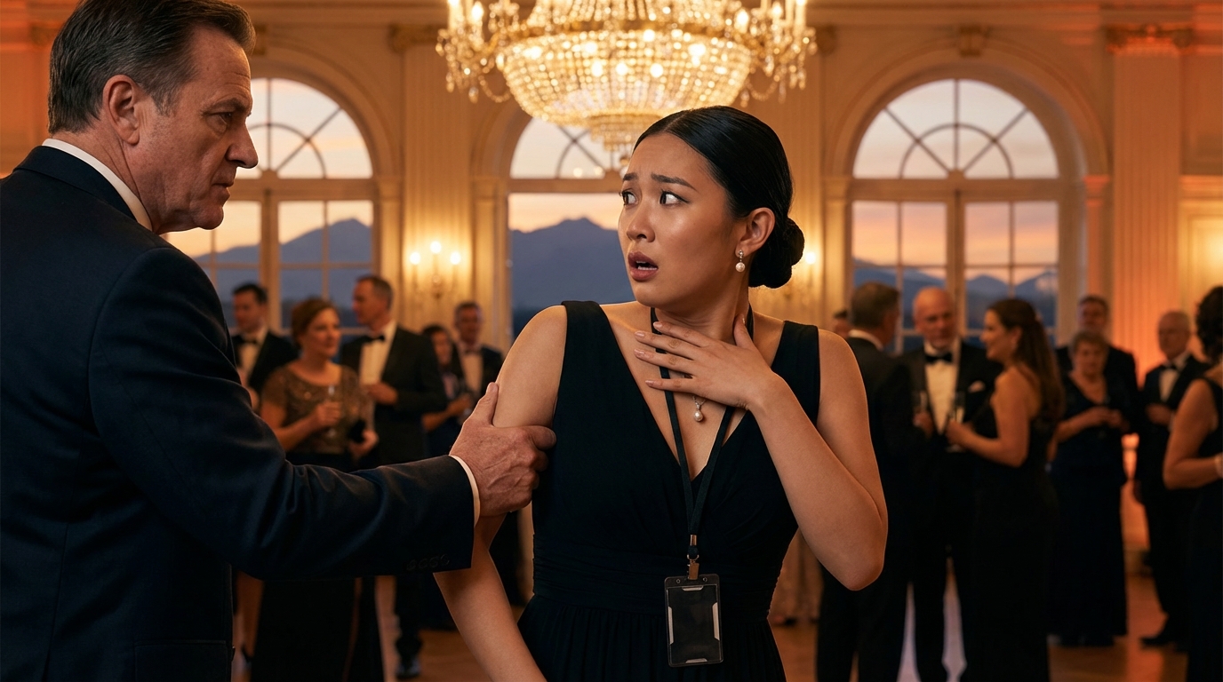 Apa esküvőjén azt mondták, hogy „ne vegyen részt” – aztán a üdülőhely igazgatója elnézett mellette, és tulajdonosnak nevezett.