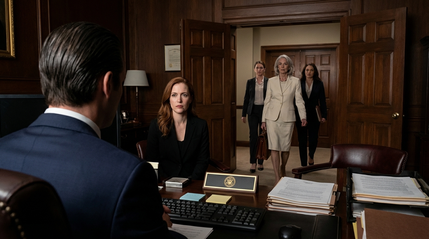 Gúnyolta a feleségét, amiért nem volt ügyvédje – míg meg nem érkezett az anyja, és lenyűgözte az egész bíróságot