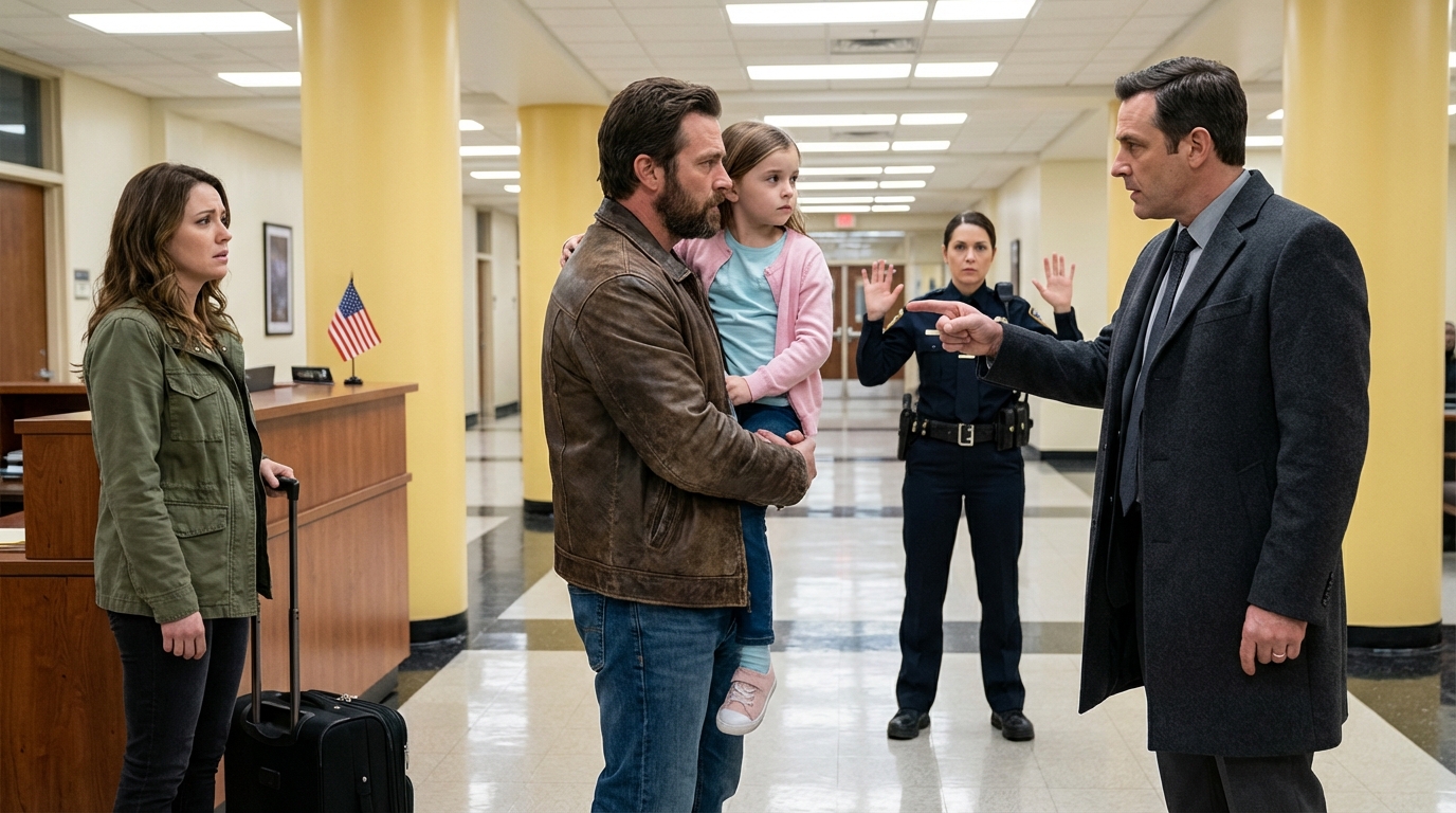 A lányom hajnali 3:17-kor felhívott a rendőrőrsről, mondván, hogy a mostohaapja bántotta – és amikor beléptem, az ügyeletes rendőr szellemfehér lett, és azt suttogta: „Sajnálom… Nem tudtam.”