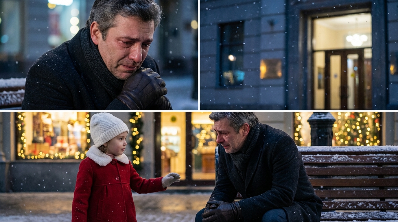 “Per favore, non piangere, signore… puoi prendere in prestito la mia mamma”, sussurrò la bambina all’uomo che tutti dicevano fosse il padrone della città