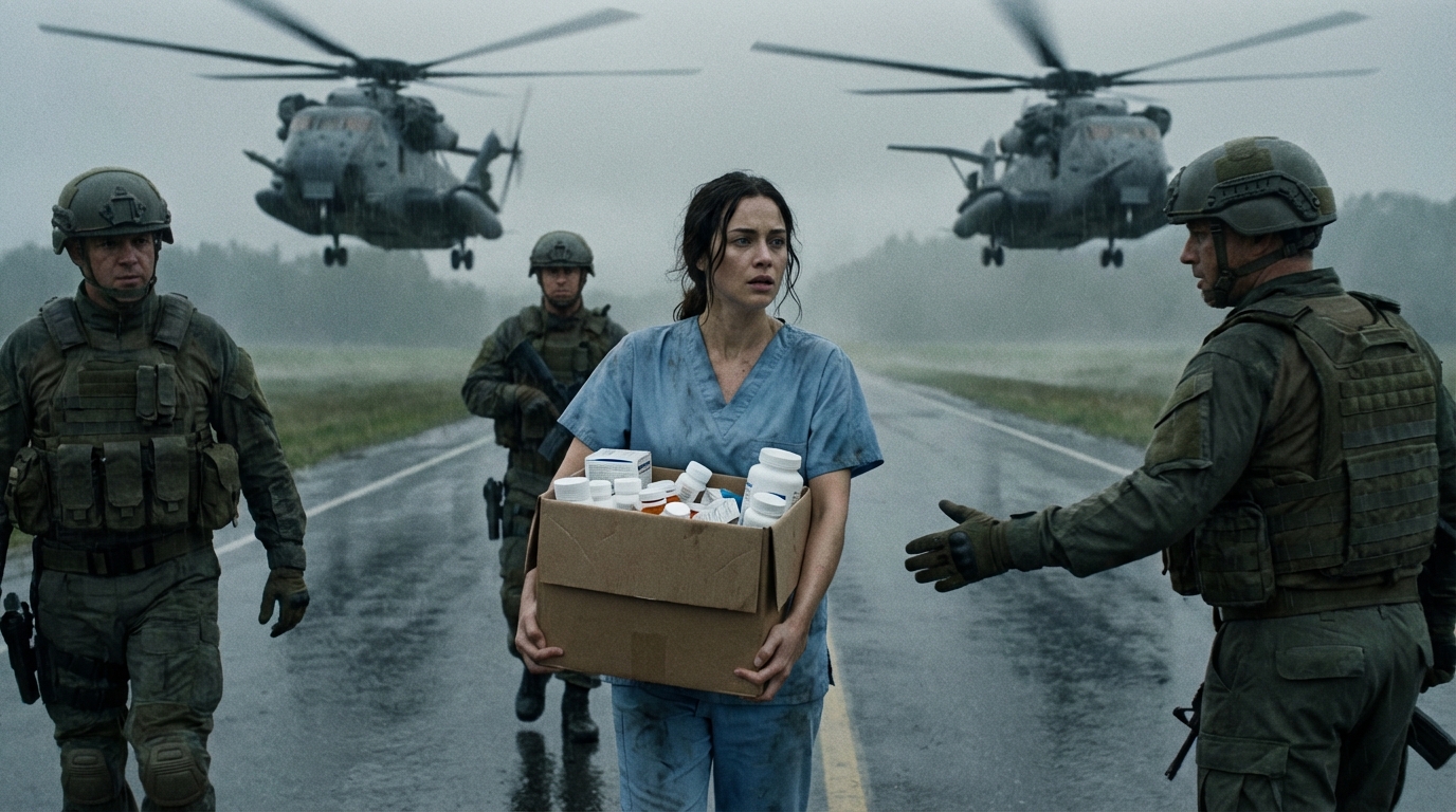 Licenziato e in cammino verso casa, finché non sono arrivati ​​due Blackhawks, chiedendo: “Dov’è l’infermiera?!”