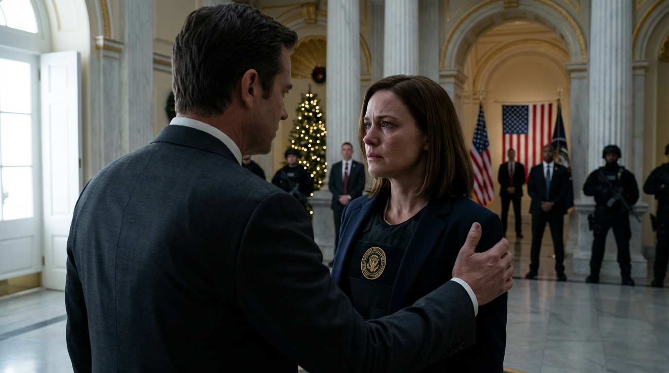 Alla festa di fidanzamento di mia sorella, papà disse ai suoi suoceri miliardari: “Alisha guida un camion che consegna kit per la colazione”. La sala rise del mio vestito economico. Improvvisamente, le porte si spalancarono. Agenti federali armati entrarono in massa. Il Segretario di Stato americano si diresse dritto verso di me, ignorando la mia famiglia scioccata: “AGENTE COOPER,…”