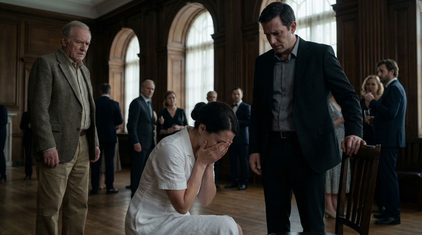 Si è pulito le scarpe addosso a mia figlia e ha detto agli ospiti che era “la cameriera pazza”.