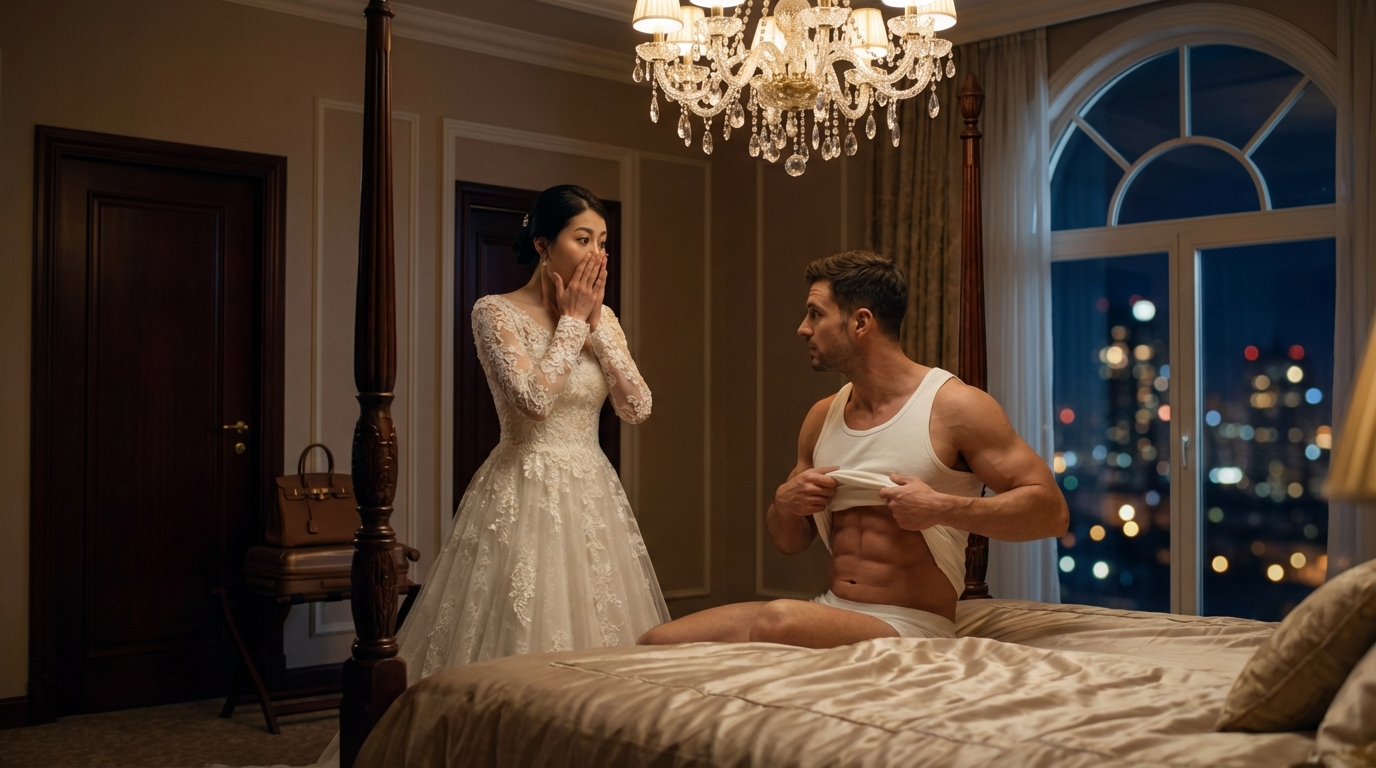 È stata costretta a sposare un “miliardario ripugnante” per pagare i debiti della sua famiglia. Ma nella notte del loro anniversario, gridò vedendo come lui si toglieva la “pelle” e rivelava l’uomo sognato da tutti.
