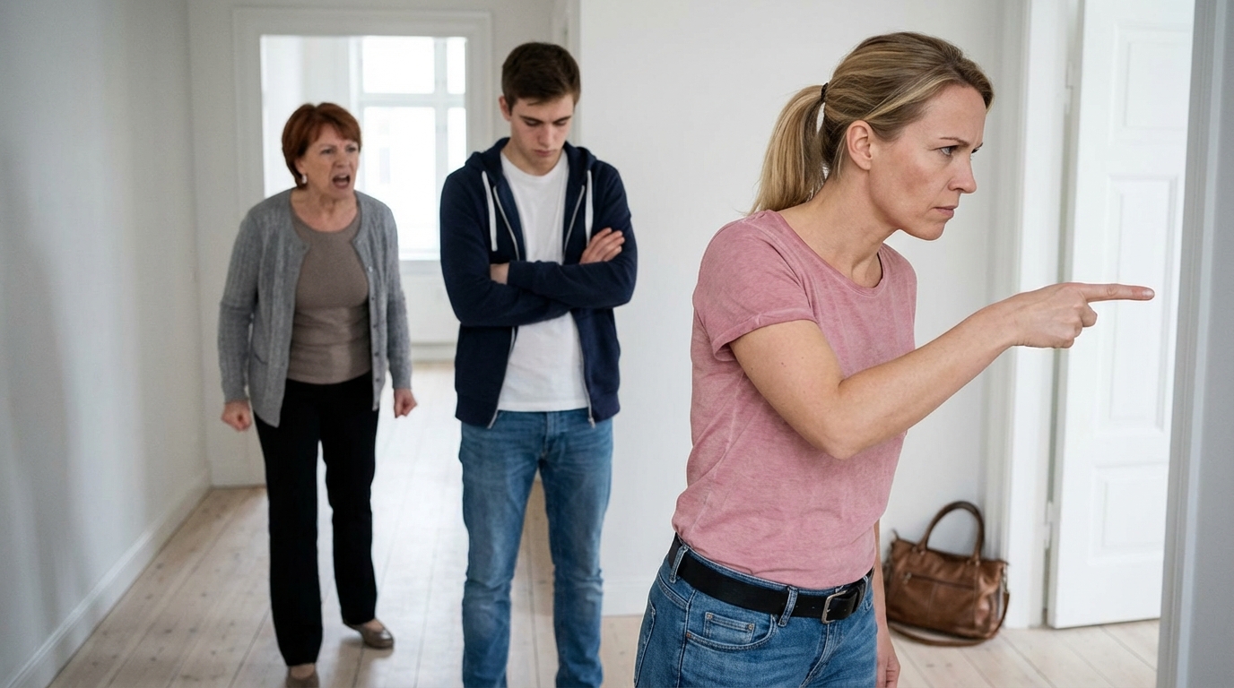 — Qui sono io la madre e tu non sei nessuno! — la suocera, senza sapere che avevo già cambiato le serrature e chiamato la polizia.