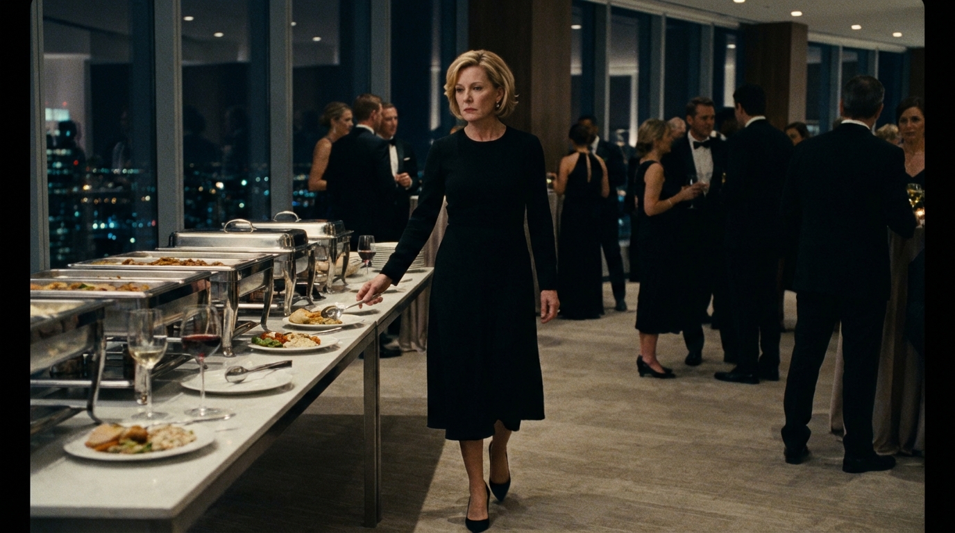 “Alla festa di fondazione dell’azienda, mia nuora ha detto: ‘Le cause di beneficenza mangiano per ultime’, mentre mi servivo. Hanno riso. Mio figlio si è voltato. Me ne sono andato. La mattina dopo, mi ha scritto: ‘L’azienda ha bisogno del tuo investimento’. Ho risposto con due parole, ho mandato un avviso. Hanno perso tutto.”