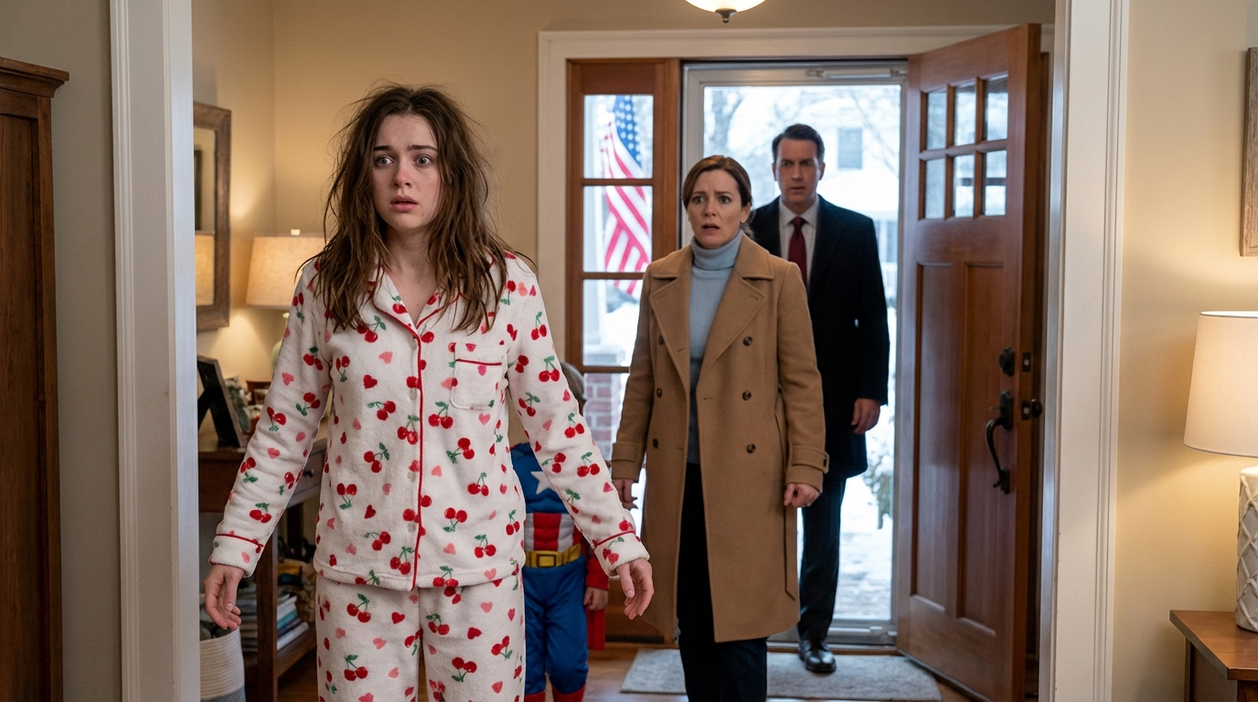 A szüleim nem hívtak meg engem és a gyerekeimet karácsonyra, anya azt mondta: „A húgod elhozza a barátját, hogy találkozzon a családdal, nem akarja, hogy a gyerekeid ott legyenek… elrontanák a tökéletes képet!” „Értem” – mondtam, és letettem a telefont. Másnap dühösen megjelentek az ajtóm előtt, és abban a pillanatban, hogy megláttak, a bátyám barátnője szólt.