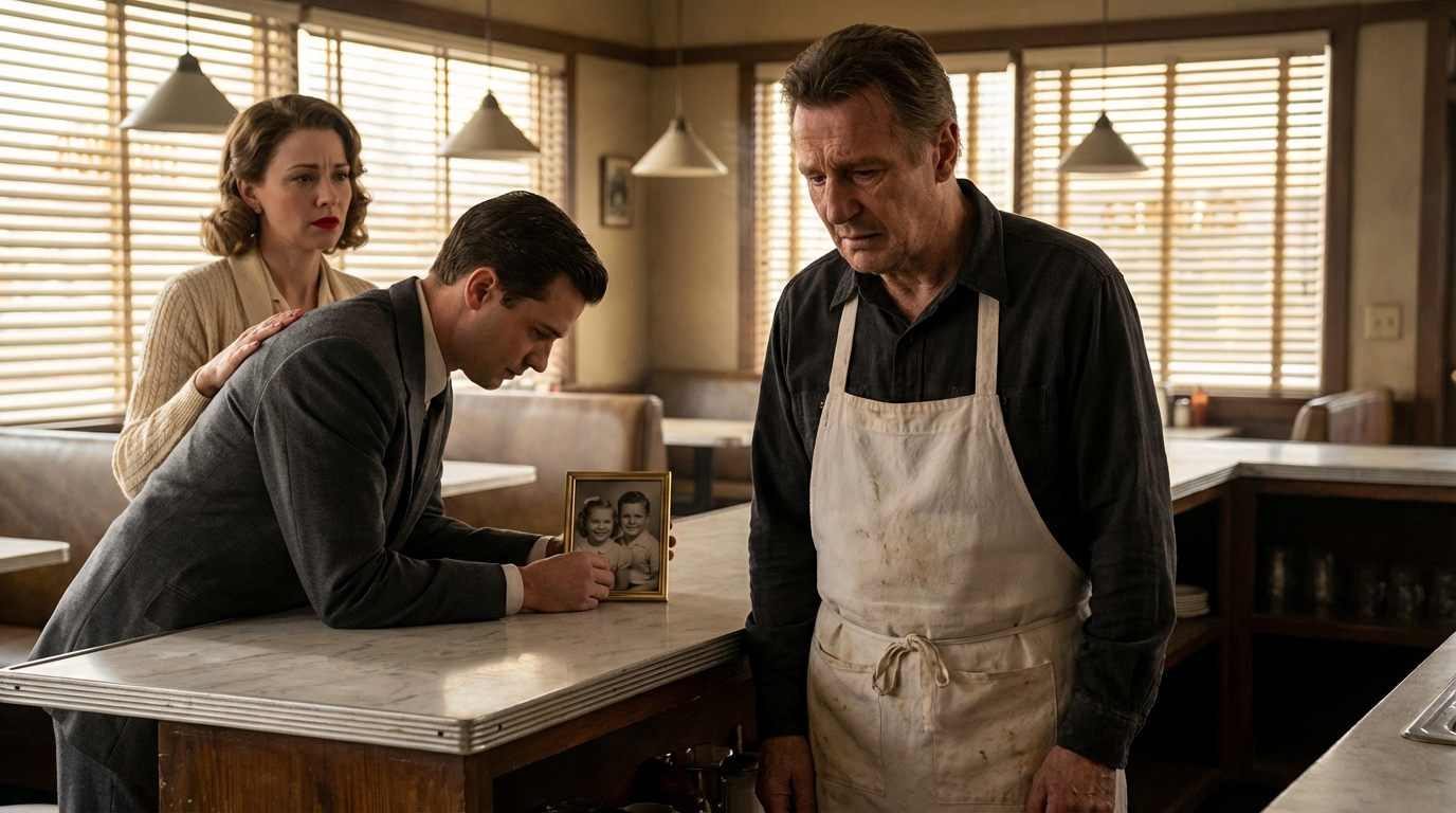 Ho dato rifugio a una famiglia bloccata nella mia tavola calda in Nebraska durante la bufera di neve del 1992 e, trent’anni dopo, il giorno in cui ho chiuso a chiave il locale per l’ultima volta, i loro tre figli sono rientrati, cresciuti e cresciuti, portando con sé la prova che mi ha fatto dimenticare come tenere una caffettiera.