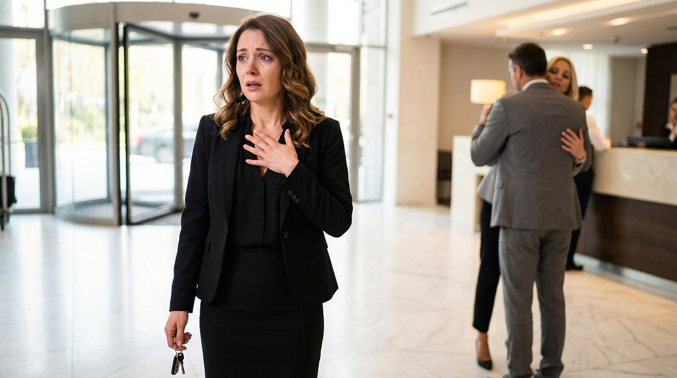 “Mio figlio, per gioco, ha nascosto il suo orologio con localizzatore nella valigia di mio marito. Ma quando ho controllato l’app, il segnale non proveniva dall’estero come sosteneva, ma da un hotel di lusso in centro. Sono andata direttamente lì e l’ho visto con in braccio la sua assistente e… un bambino che gli somigliava tantissimo”