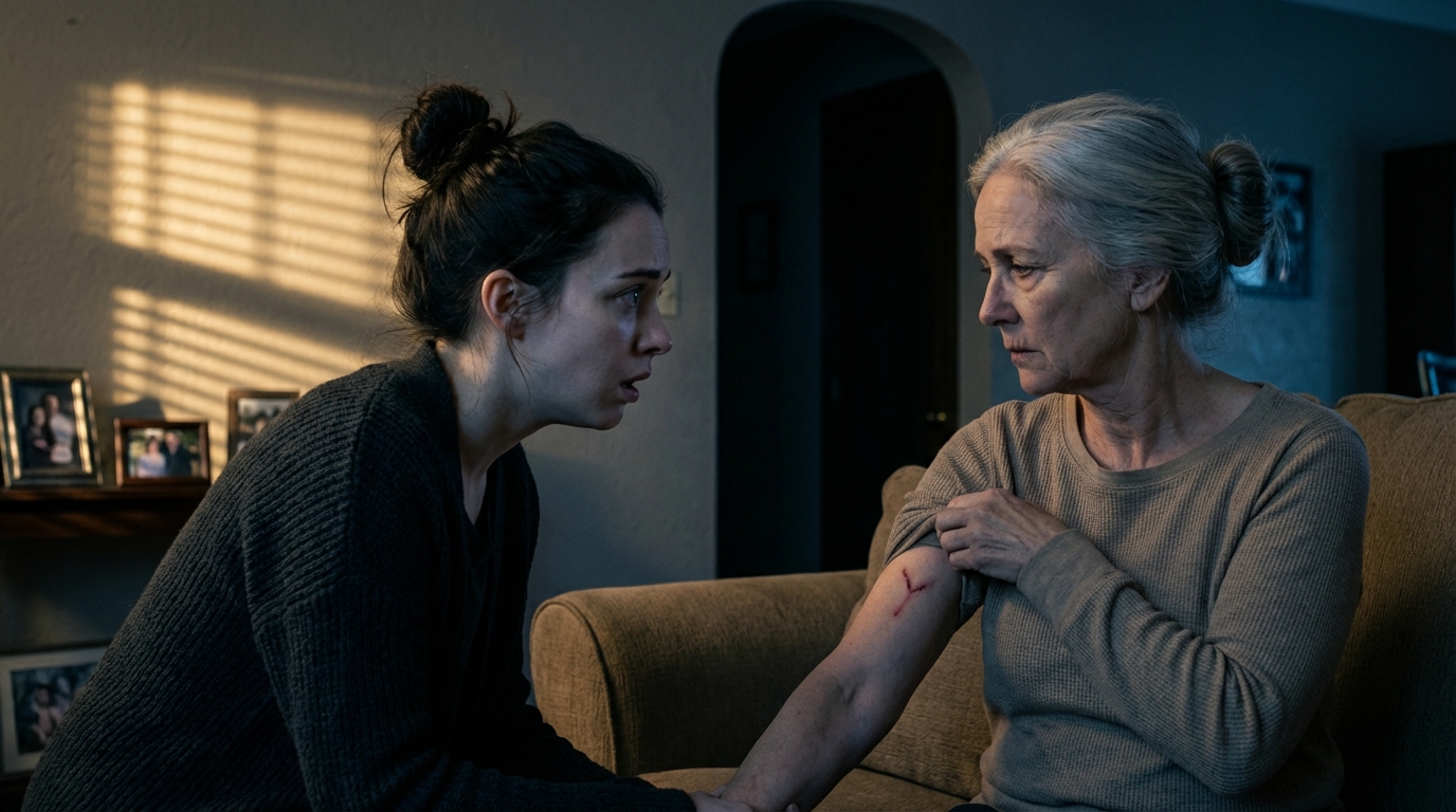 Disse-lhe que não poderia cuidar das crianças nessa semana — ia fazer um procedimento cardíaco. Mas a minha filha disse…