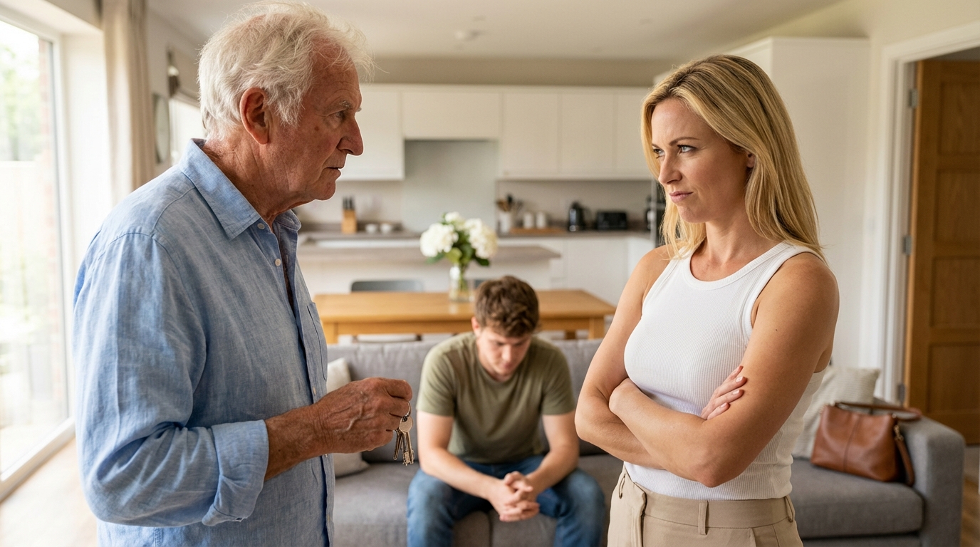 Mia nuora disse con calma: “Che bella casa! I miei genitori e mia sorella verranno a vivere qui”.