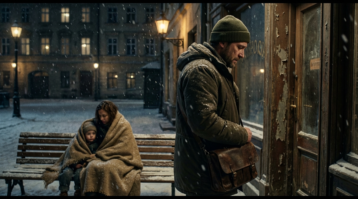 Uscì dal carcere e trovò una donna che stava morendo dopo aver partorito su una panchina. Prima di spirare, gli mise il neonato tra le braccia e gli consegnò un indirizzo.