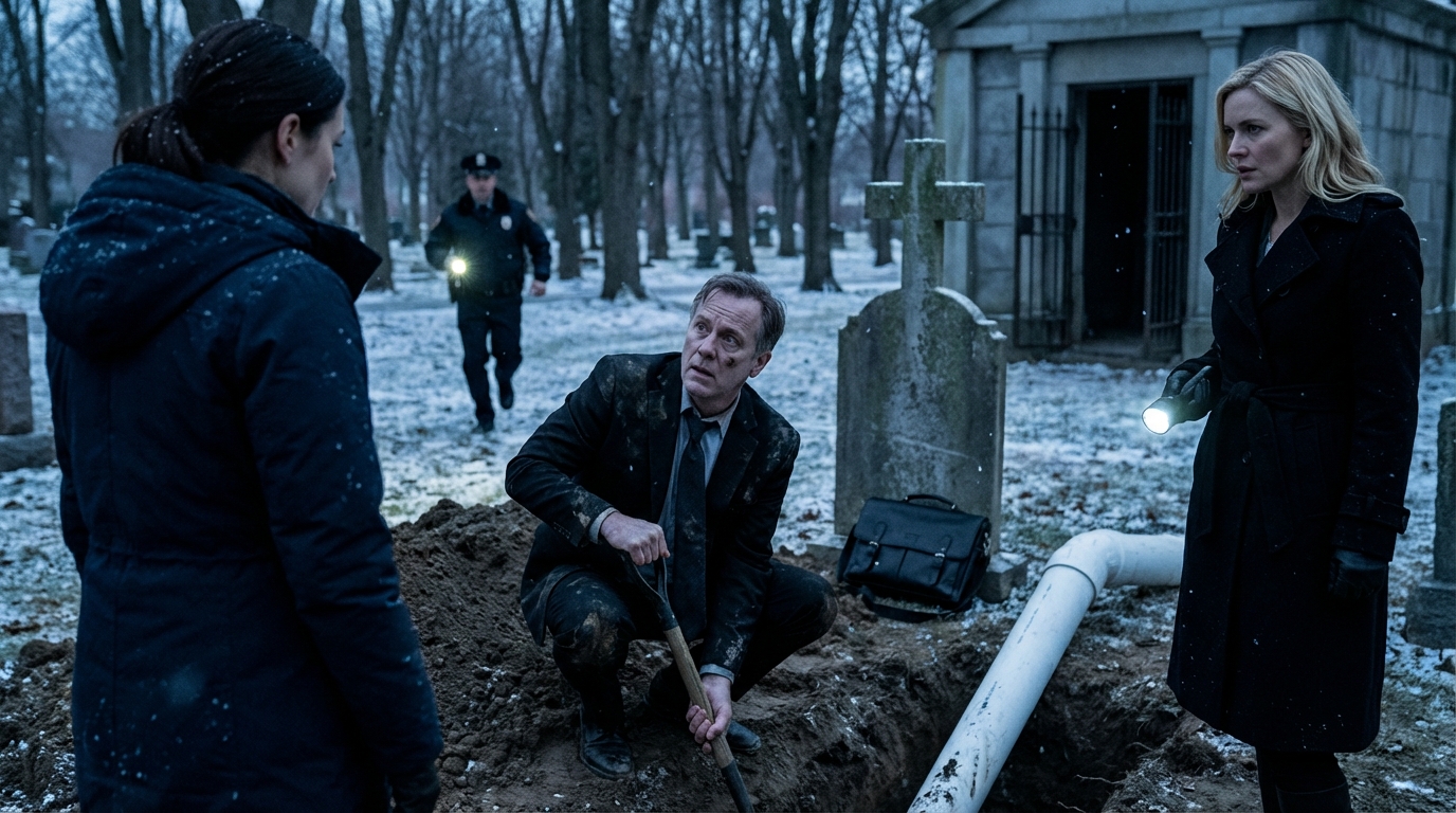 Spensi i fari prima che la ghiaia scricchiolasse troppo forte e feci scivolare l’auto dietro un boschetto di aceri spogli. Il cuore mi martellava contro le costole come se volesse uscire. Rimasi basso, scrutando attraverso il parabrezza. Mark non era solo.