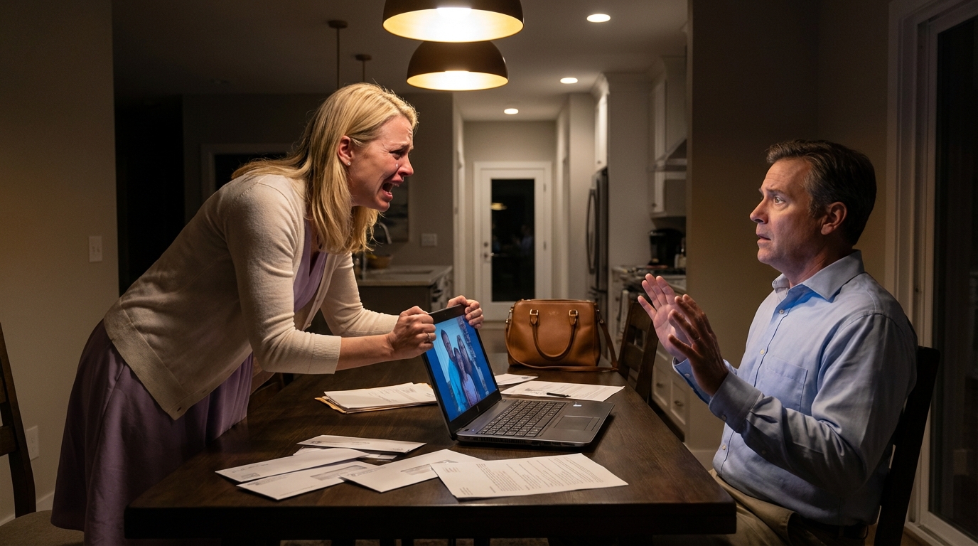 Per anni, mio marito non mi ha mai permesso di toccare il suo laptop, ma un guasto ha cambiato tutto.