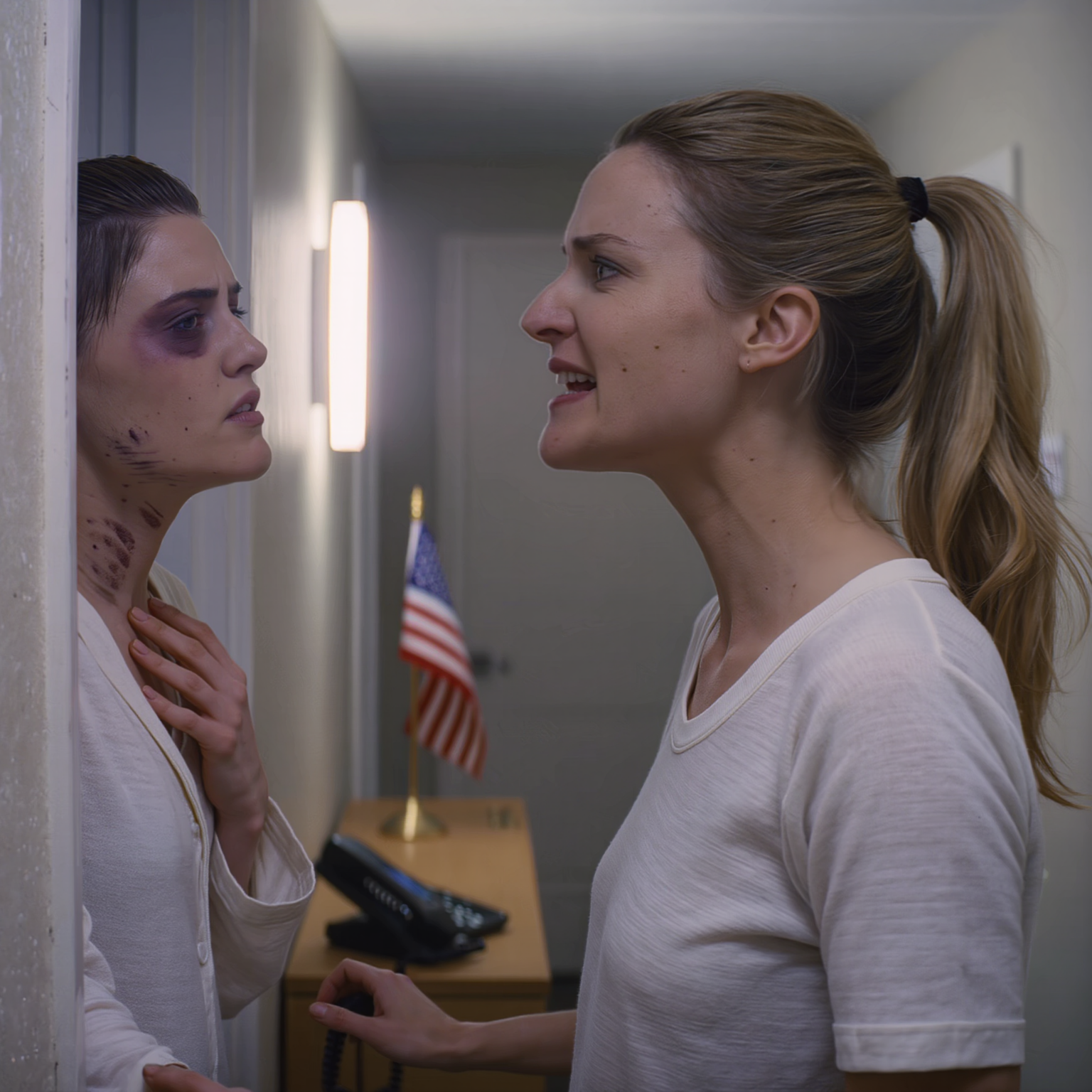 Martedì a mezzanotte, mia sorella gemella ha bussato alla mia porta con la faccia piena di lividi… e quando ho scoperto che dietro a tutto questo c’era il “marito perfetto”, ho escogitato un piano folle: CI SCAMBIIAMO DI POSTO… e aspettiamo che lui cada dritto nella trappola.