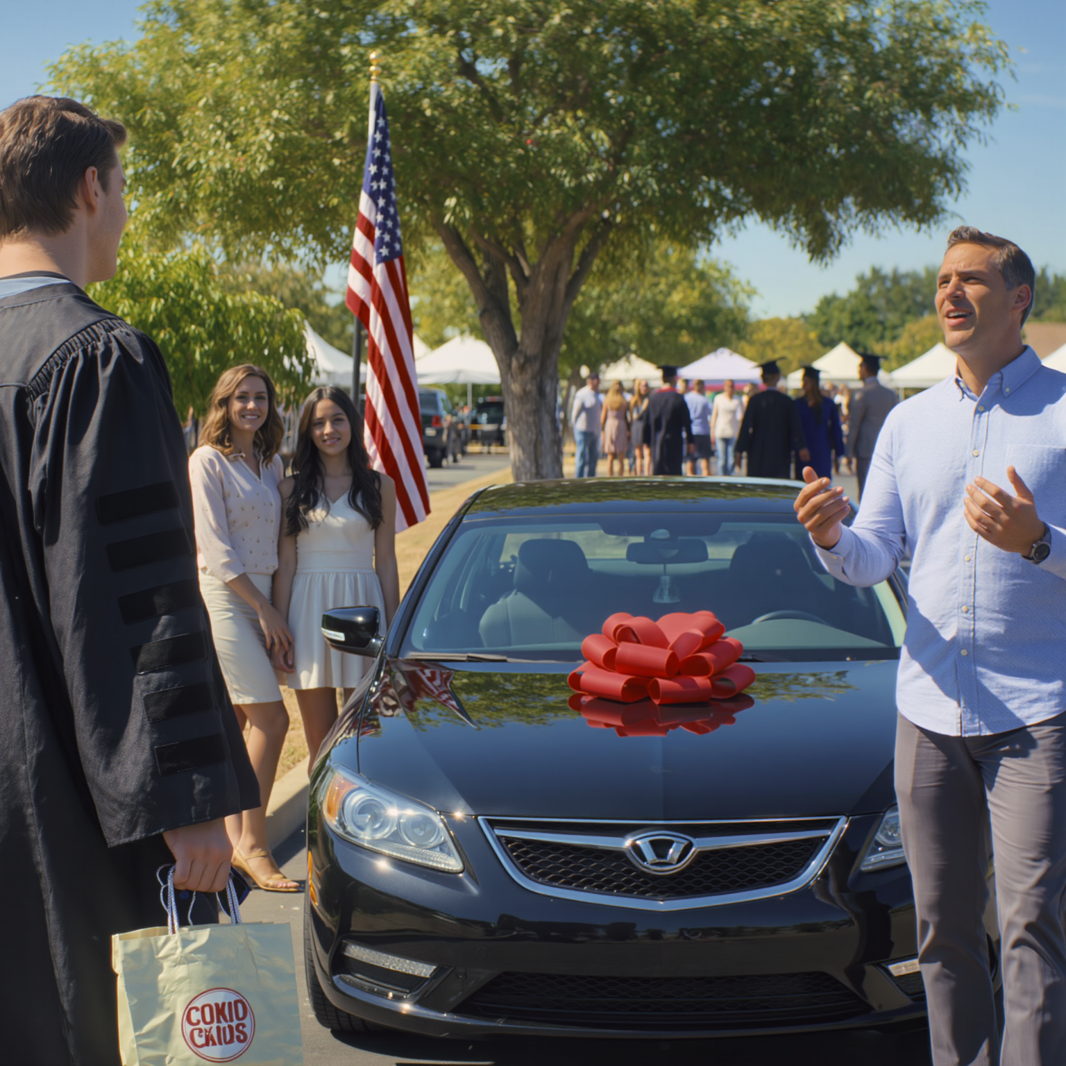 Il giorno della laurea, ero in toga e tocco sul campo da football. Papà regalò a mia sorella una Corolla con un fiocco rosso, fece un discorso da “figlio preferito”, e io ricevetti un abbraccio veloce e una battuta sul “potenziale sprecato” che fece scoppiare a ridere tutta la fila. Risi anch’io, scattai esattamente tre foto, poi mi voltai e mi diressi alla stazione ferroviaria a mezzanotte. Cinque giorni dopo mia zia mi mandò un messaggio: “La mamma ha pianto. Pensava che ti saresti fatta una bella risata…”