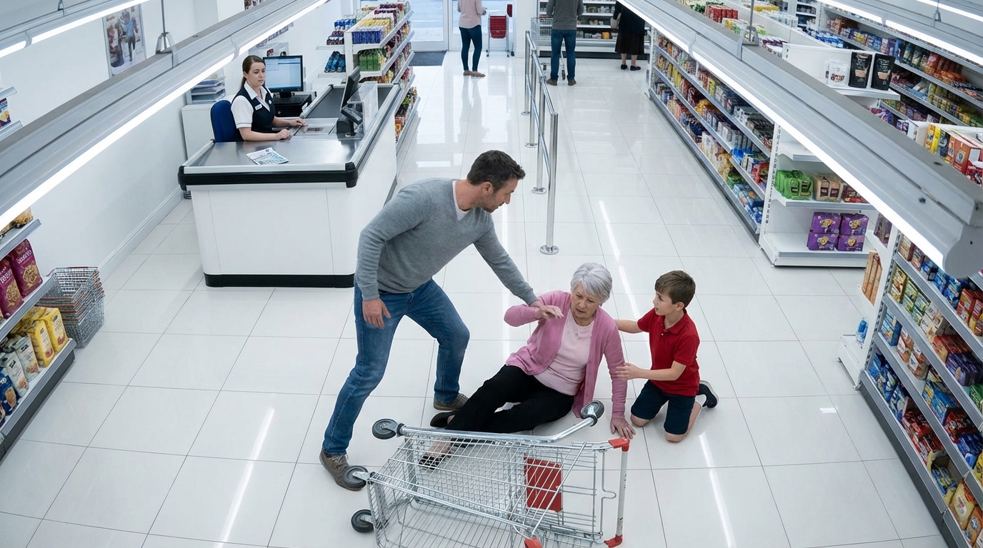Al supermercato, mia nuora disse al commesso: “Quella vecchia è la domestica, non parlarle”, mio ​​figlio e mio nipote scoppiarono a ridere, non avevano idea che fossi il proprietario del negozio e quello stesso giorno annullai l’eredità e presi i 50 milioni di dollari per partire per un viaggio in Italia