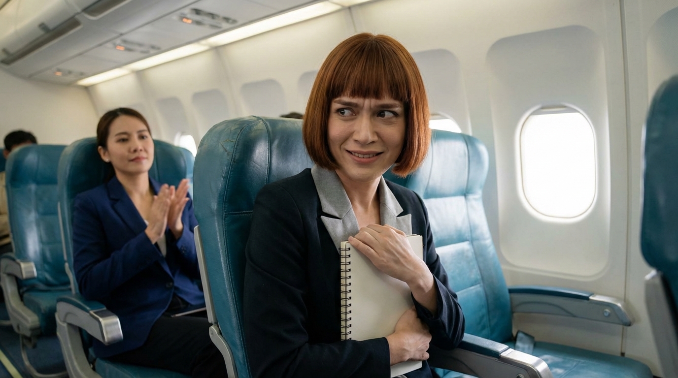 I miei genitori ridevano di me in business class come se fossi uno sconosciuto… e venti minuti dopo, la voce di un capitano nell’interfono pronunciava un nome che avevo sepolto per dieci anni, perché 216 vite stavano per dipendere dal “fallimento” che avevano evocato.