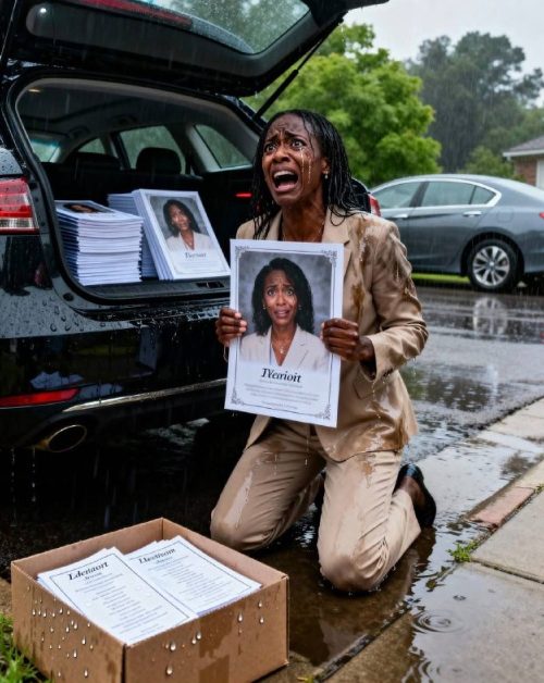 Trovai una pila di miei stessi MANIFESTI FUNEBRI nascosti nel bagagliaio dell’auto di mio marito. La data di morte stampata su di essi è DOMANI