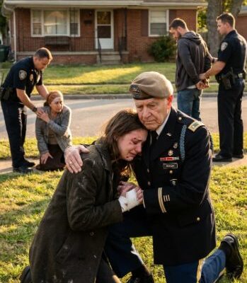 Mia figlia sussurrò: “Papà, aiutami,” e la linea cadde. Guidai a 160 all’ora fino alla villa dei suoi suoceri. Mio genero mi sbarrò il portico, stringendo una mazza da baseball, sogghignando: “È una questione privata di famiglia. Tua figlia aveva bisogno di disciplina.” Un pugno lo stese. Dentro, trovai sua madre che teneva mia figlia a terra mentre lei urlava, tagliandole via i capelli lunghi. “Questo è il prezzo della disobbedienza,” sibilò. Strappai via mia figlia giusto in tempo — il suo corpo bruciava di febbre mentre crollava tra le mie braccia. Pensavano che me ne sarei andato in silenzio. Si sbagliavano. Era ora che imparassero chi sono davvero.