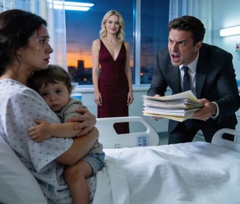 Mi ha divorziata e ha rinunciato ai diritti su nostro figlio malato… poche ore prima che io vincessi il contratto più importante della mia vita.