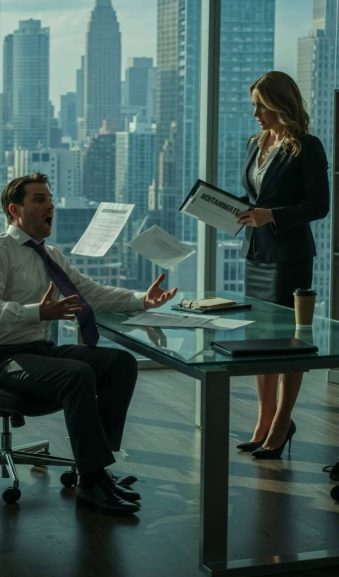 Mio marito mi ha chiamata un peso inutile e pigro e ha chiesto il divorzio perché non avevo un lavoro. Ha detto che non sarei mai sopravvissuta senza di lui. Quello che non sapeva era che possedevo l’azienda per cui lui lavorava. La mattina successiva, è entrato in ufficio tutto fiero, vantandosi della sua “libertà”—fino a quando la sicurezza non lo ha scortato fuori. Io ero sulla porta, guardando il colore svanire dal suo viso mentre dicevo: “Sei licenziato.” Il silenzio che seguì fu il suono più dolce che avessi mai sentito.