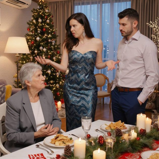 — Sì, vi mando via proprio la notte di Capodanno! Pensate che io debba sopportare insulti nella mia stessa casa? — Alice indicò la porta alla suocera.