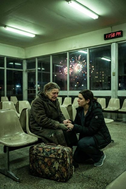 Alla vigilia di Capodanno mia nuora disse che mi avrebbero mandato in una casa di riposo perché ero inutile, così me ne andai in lacrime, ma alla stazione degli autobus una giovane donna chiamò suo padre e disse che mi aveva trovata.