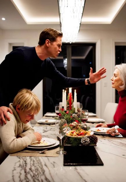 Quando mia madre si rifiutò di dare un piatto a mio figlio alla cena di Natale in famiglia, me ne andai. Nel momento in cui smisi di essere “il bancomat di casa” dopo 12.000 sacrifici, il messaggio di quattro parole di mio padre disse tutto.