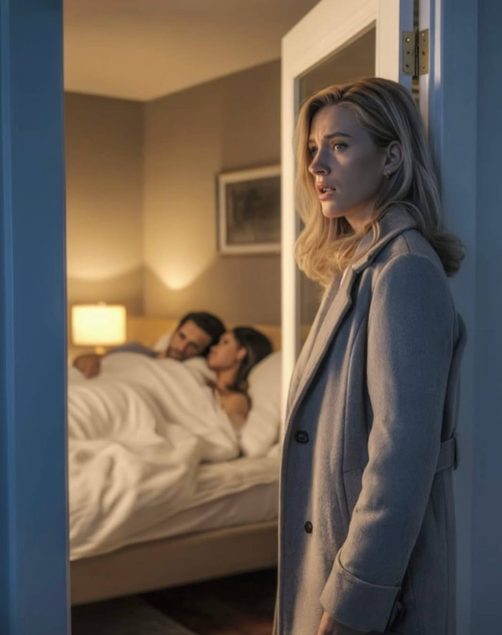 Sono tornata a casa da un viaggio di lavoro in anticipo e senza alcun preavviso, e sono semplicemente entrata in casa…