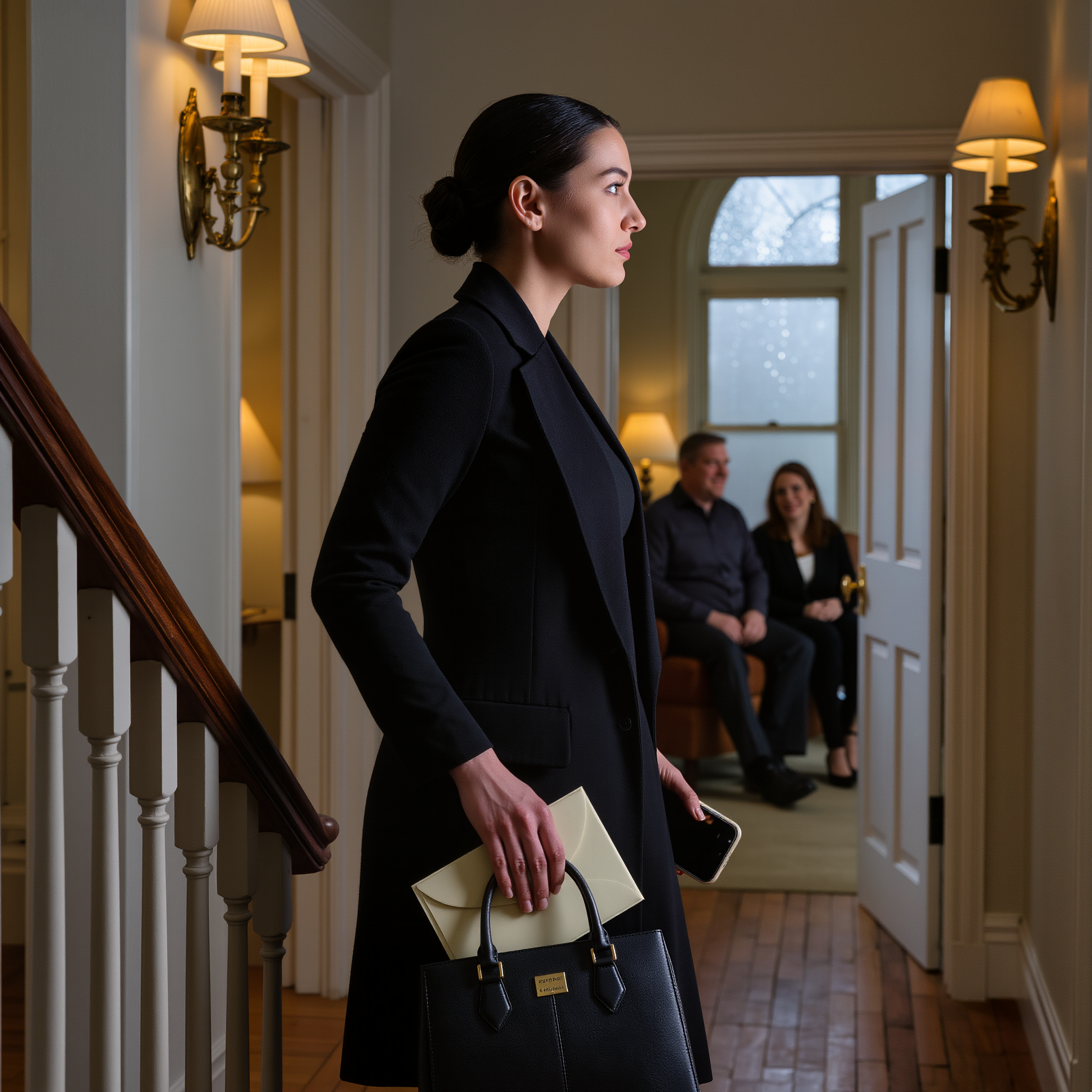 Dopo la morte del padre, non disse mai al marito cosa le aveva lasciato, il che fu una fortuna, perché tre giorni dopo il funerale, lui si presentò con un grande sorriso, insieme al fratello e a un “consulente familiare”, parlando di “mantenere le cose equamente” e di “distribuire i soldi”. Si versò il caffè, ascoltò e lasciò che pensassero di essere alle strette, finché lui non le porse una lista e capì esattamente perché era rimasta in silenzio.