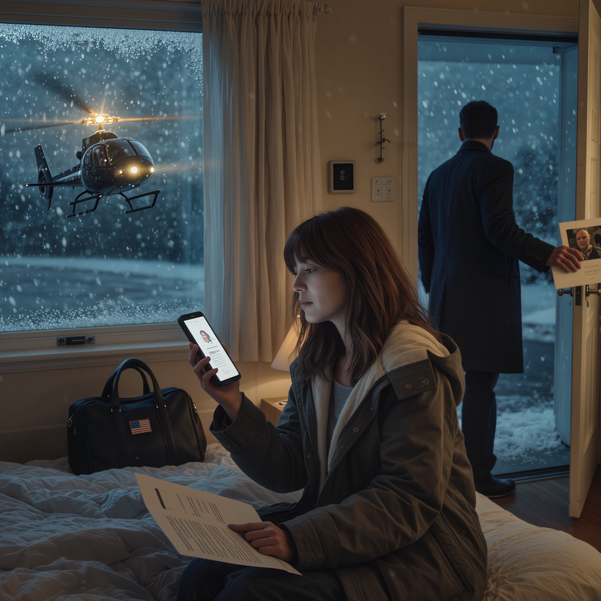 Lasciai il mio curriculum sul bancone di un bar lungo la strada, convinto che la mia vita fosse ufficialmente finita. Ore dopo, un elicottero atterrò davanti al mio motel. Ne scese un uomo, mi guardò dritto negli occhi e disse di essere il nonno che non avevo mai conosciuto. Poi aprì una cartella e pronunciò una frase a bassa voce che cambiò tutto ciò che pensavo di sapere sulla mia vita.