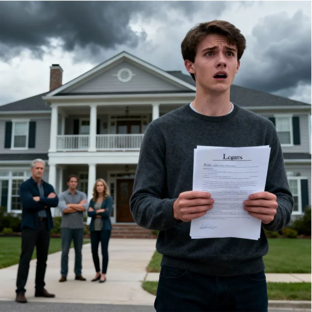 LA MIA STESSA FAMIGLIA MI HA INGANNATO FARMI RINUNCIARE ALL’UNICA VILLA CHE MIO NONNO MI HA LASCIATO, DICENDOMI: “ORA APPARTIENI ALLA STRADA”. MA UNA SETTIMANA DOPO, QUANDO IL NUOVO PROPRIETARIO È ARRIVATO ALL’ASTA… SONO RIMASTI TUTTI IN SILENZIO PERCHÉ…!