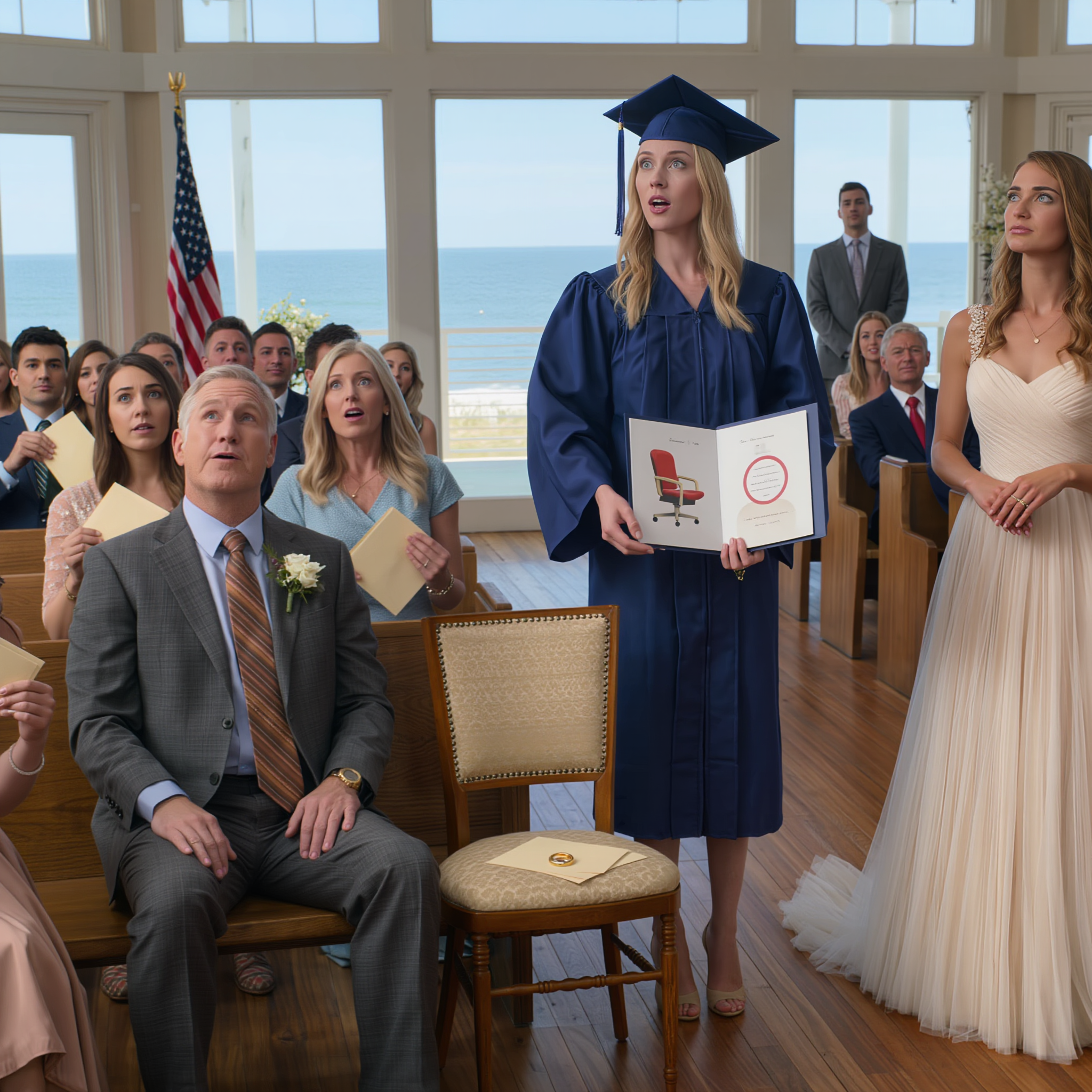 MIO PAPÀ HA SALTATO LA MIA LAUREA PER LA SUA FIDANZATA, COSÌ SONO ANDATO AL LORO MATRIMONIO CON IL POSTO VUOTO