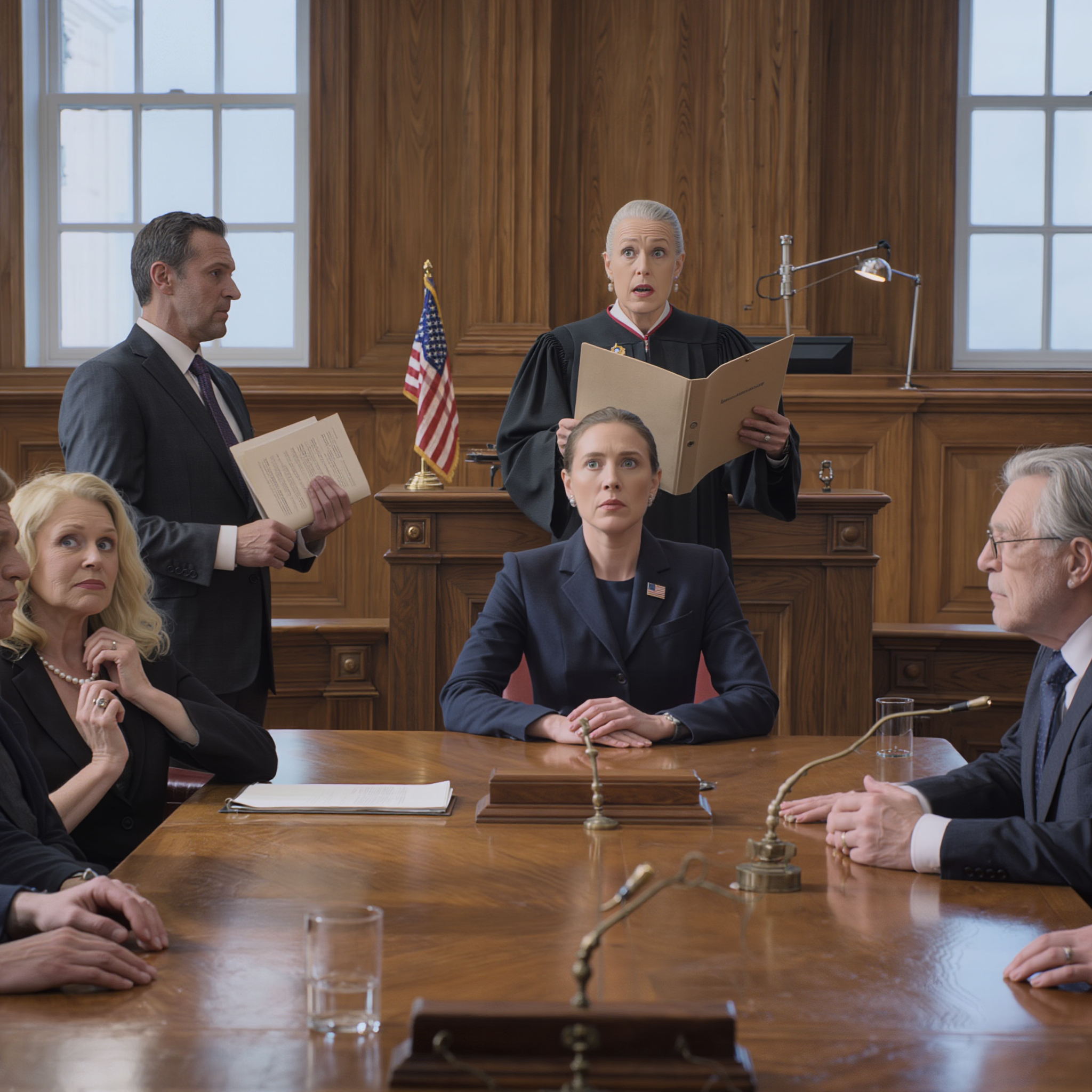 Mia sorella ha detto alla commissione disciplinare che fingevo di essere un avvocato, poi il giudice ha aperto il mio fascicolo e ha dimenticato come si respira