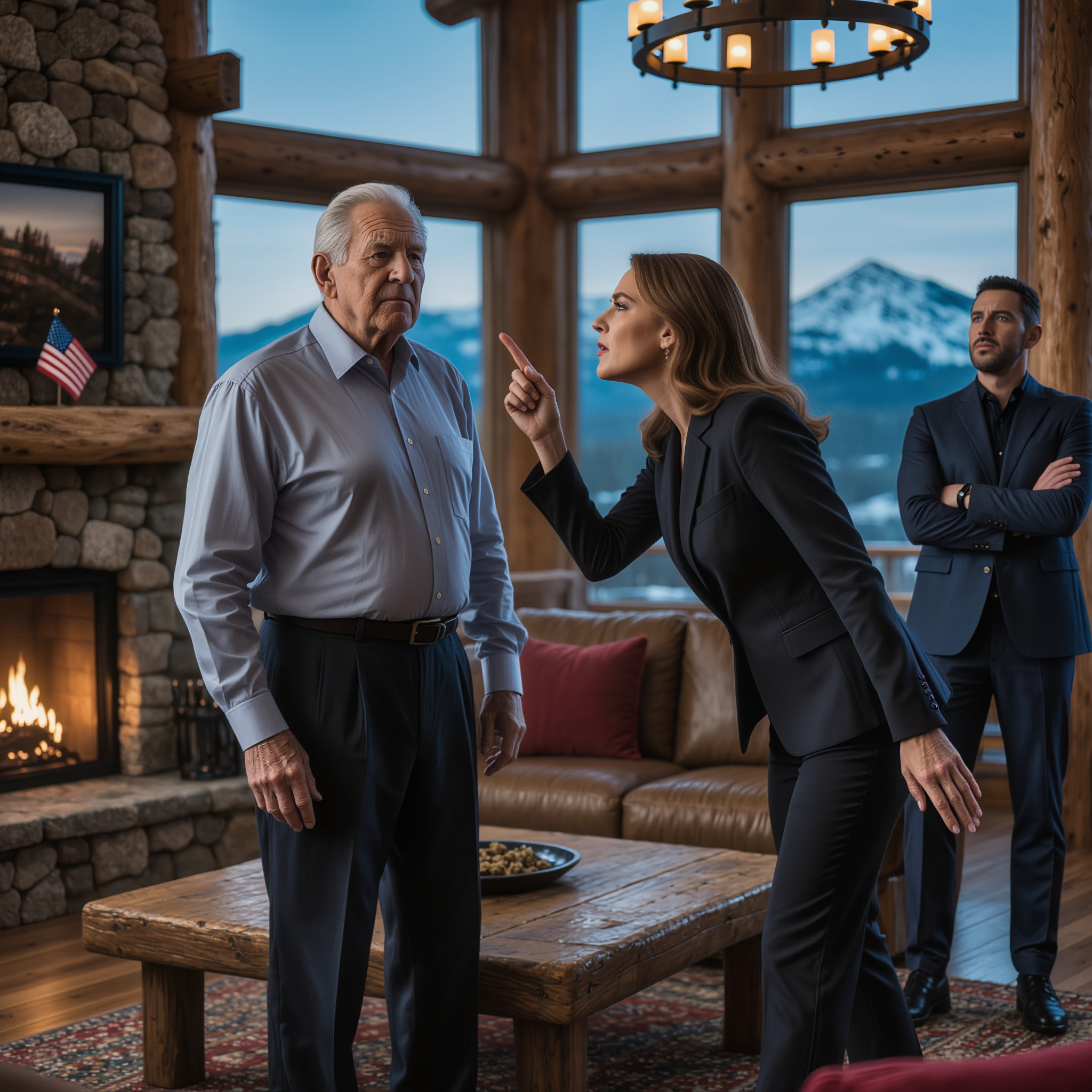 Mia nuora è entrata di corsa nella mia baita di Aspen con le valigie e un sorriso che non apparteneva a nessuno, ha guardato mio figlio e ha detto: “Ci trasferiamo”, come se avesse già le chiavi in ​​tasca, ma il vero brivido l’ha colpito quando ha posato lo sguardo sulla busta sigillata con il sigillo della contea sul mio tavolino da caffè, e ho capito che non era venuta per una vacanza, era venuta per prendere il controllo della mia vita prima ancora che la neve si sciogliesse.