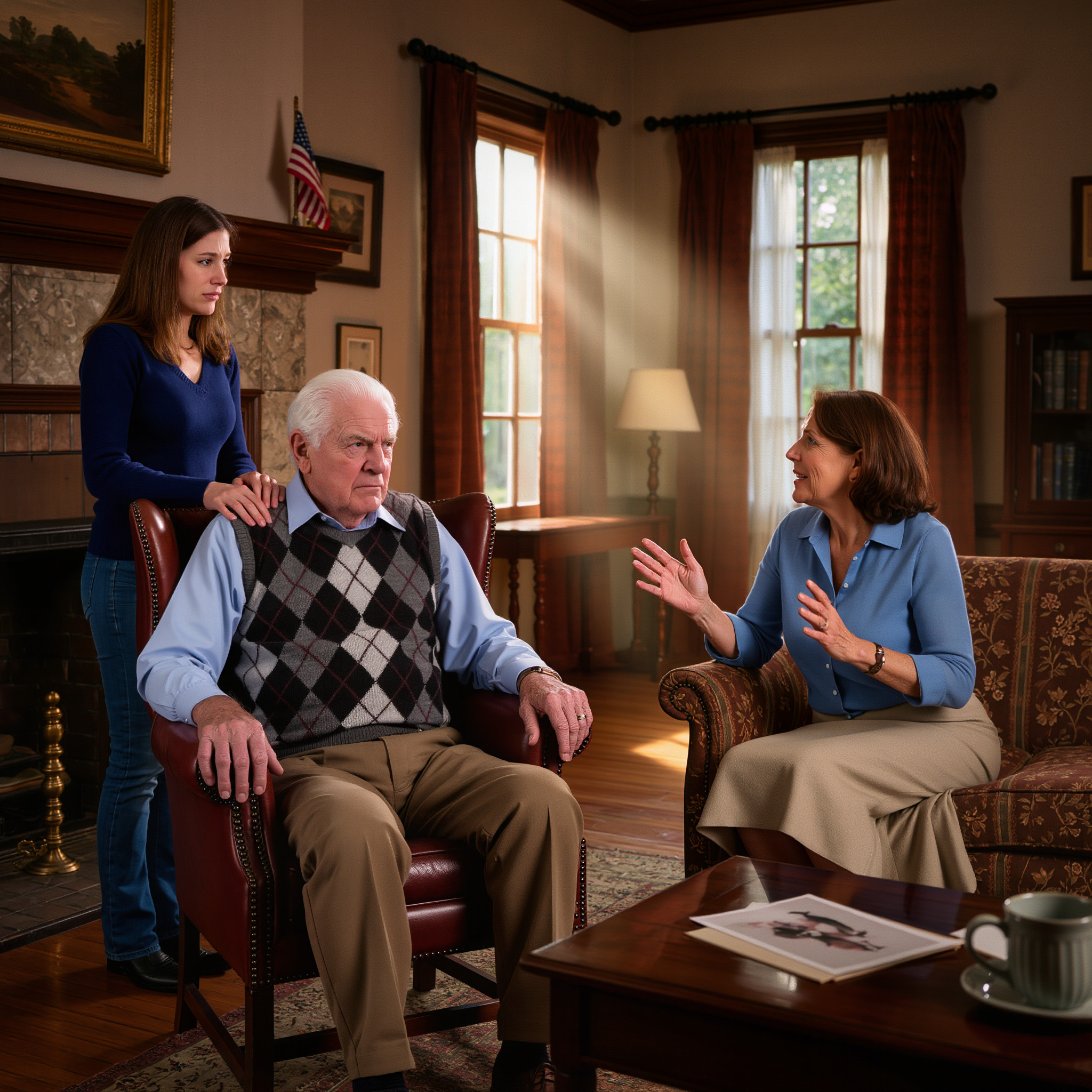 Sulla veranda di casa di mio nonno a Nashville, lui guardò di traverso il mio passaggio e chiese: “Dov’è il SUV nero che ti abbiamo dato?” e ​​mia madre rispose per me, sorridendo come se fosse innocuo: “Tua sorella ne aveva più bisogno”. Poi mio nonno mi accompagnò nel suo soggiorno profumato di cedro, posò un portachiavi sul tavolino come un avvertimento e fece una domanda che fece impallidire il viso di mia madre.