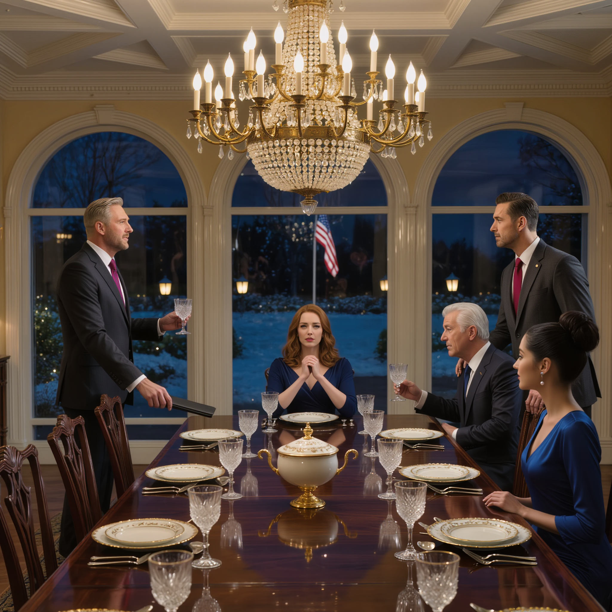 Domenica nella tenuta Harper, mio ​​padre ha alzato il bicchiere e ha annunciato freddamente a tutti: “Non appartieni a questo tavolo… non sei la mia vera figlia”. Ebbi appena il tempo di respirare prima che Ethan si alzasse, appoggiò una sottile cartella nera sul mogano e disse a bassa voce: “Whitmore Trust, e da stamattina tutto è cambiato”. All’alba, New York urlava un titolo… e un risultato del DNA nominava qualcun altro.